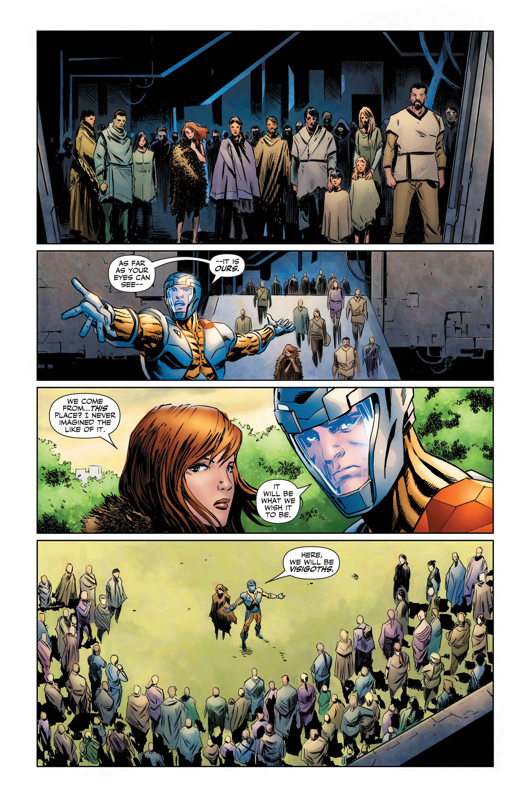 X-O Manowar Deluxe Edition (2013-) issue Book 2 - Page 22