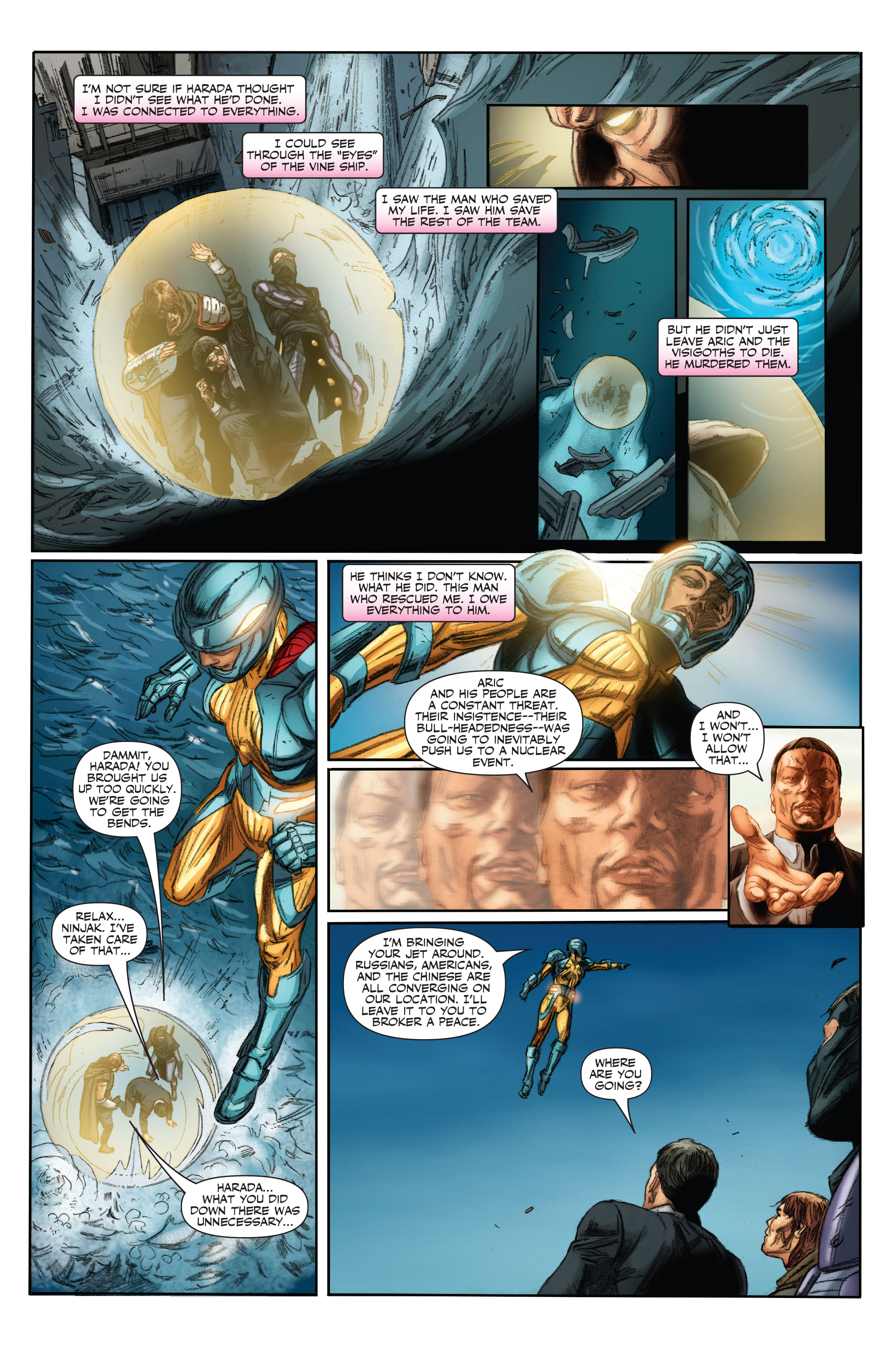 X-O Manowar Deluxe Edition (2013-) issue Book 2 - Page 221