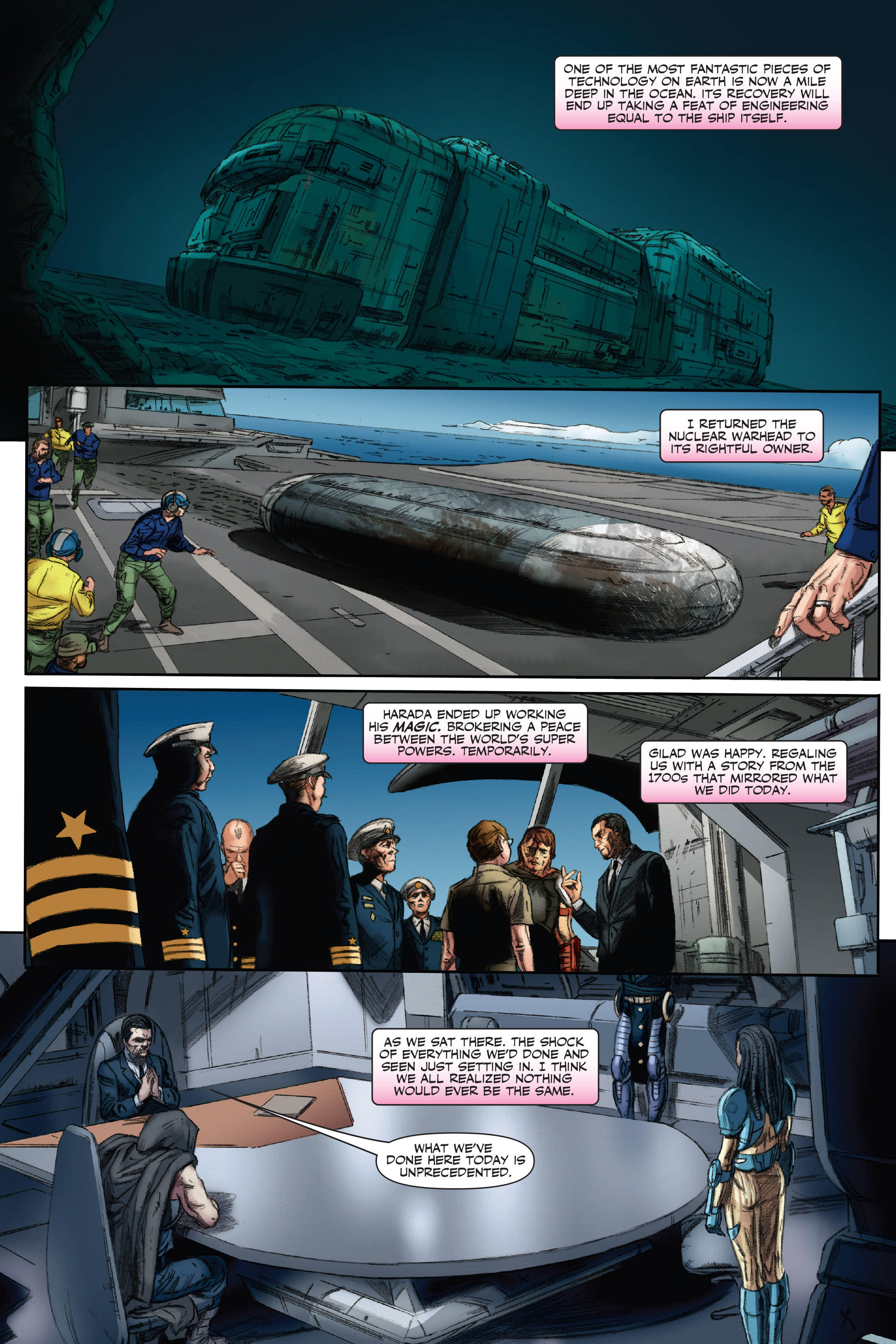 X-O Manowar Deluxe Edition (2013-) issue Book 2 - Page 223