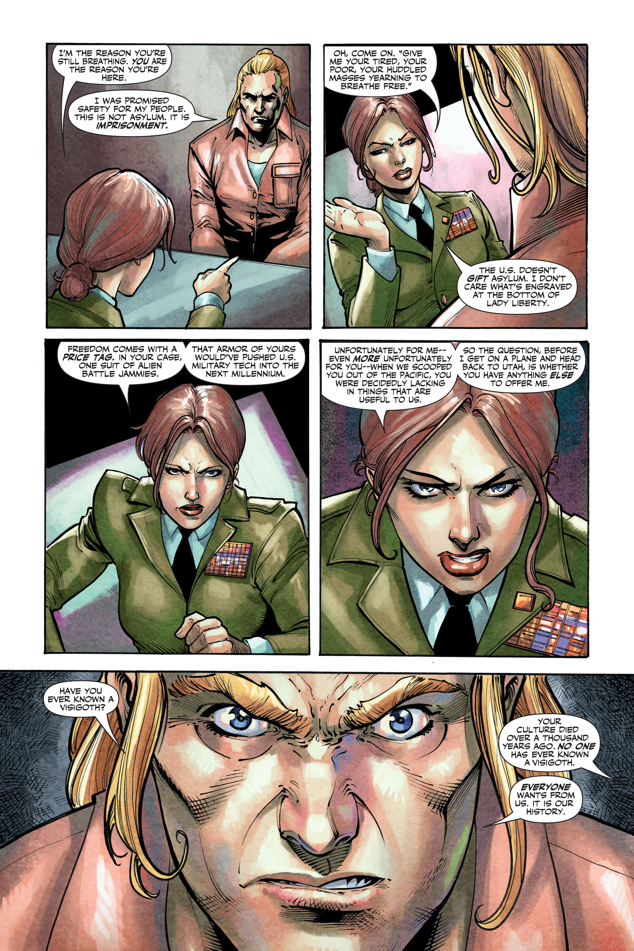 X-O Manowar Deluxe Edition (2013-) issue Book 2 - Page 242