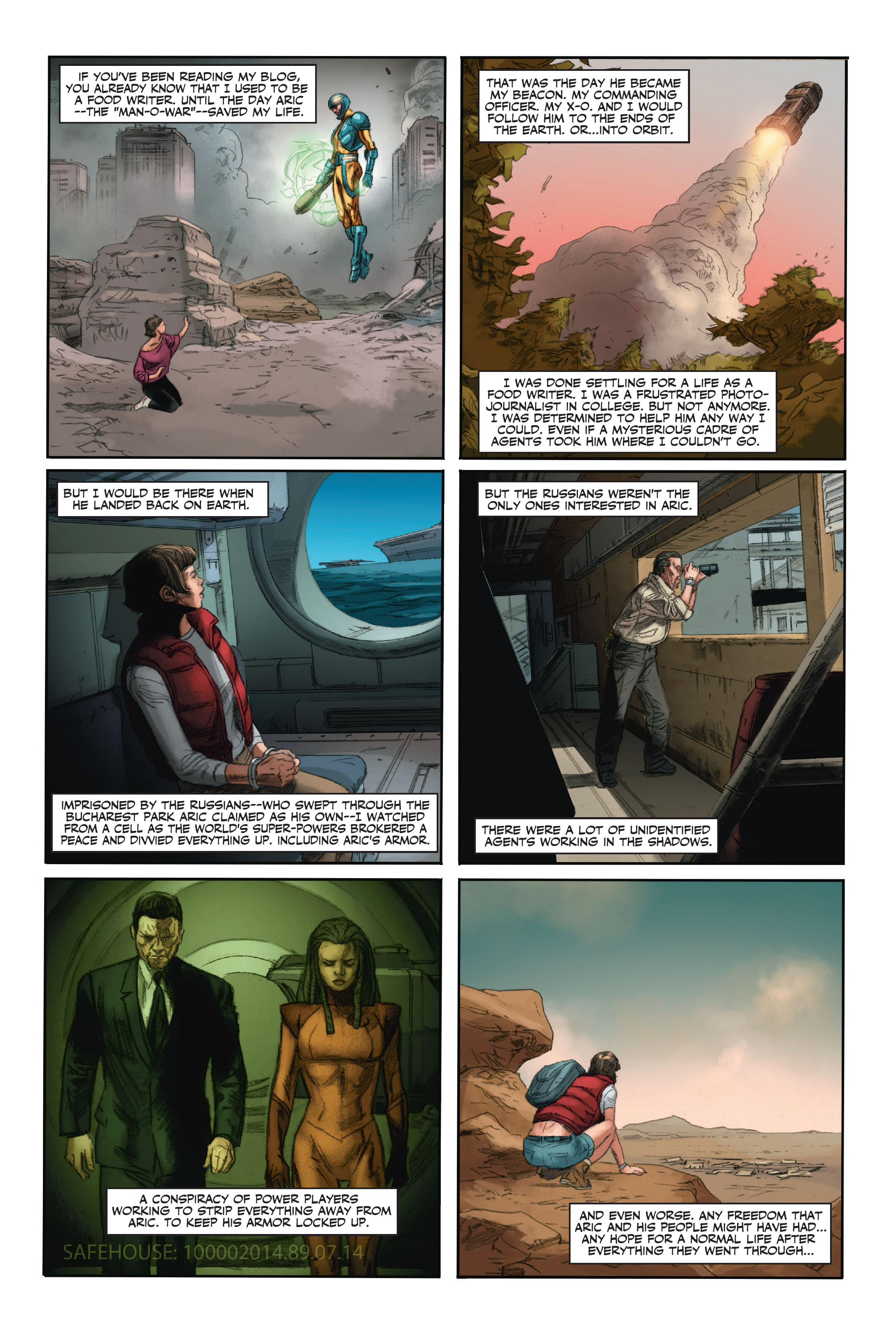 X-O Manowar Deluxe Edition (2013-) issue Book 2 - Page 254