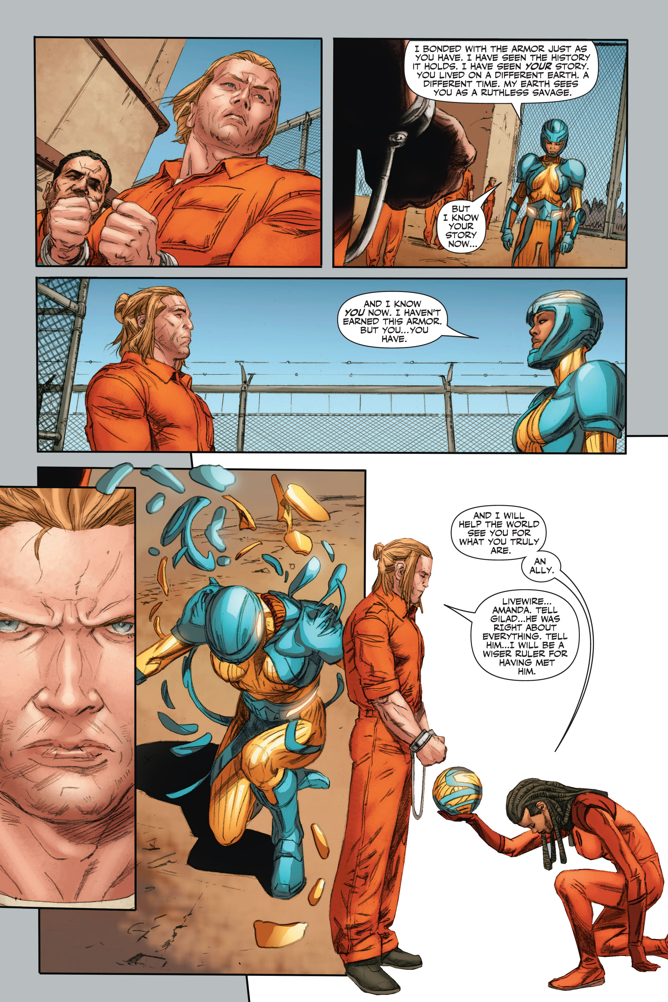 X-O Manowar Deluxe Edition (2013-) issue Book 2 - Page 274