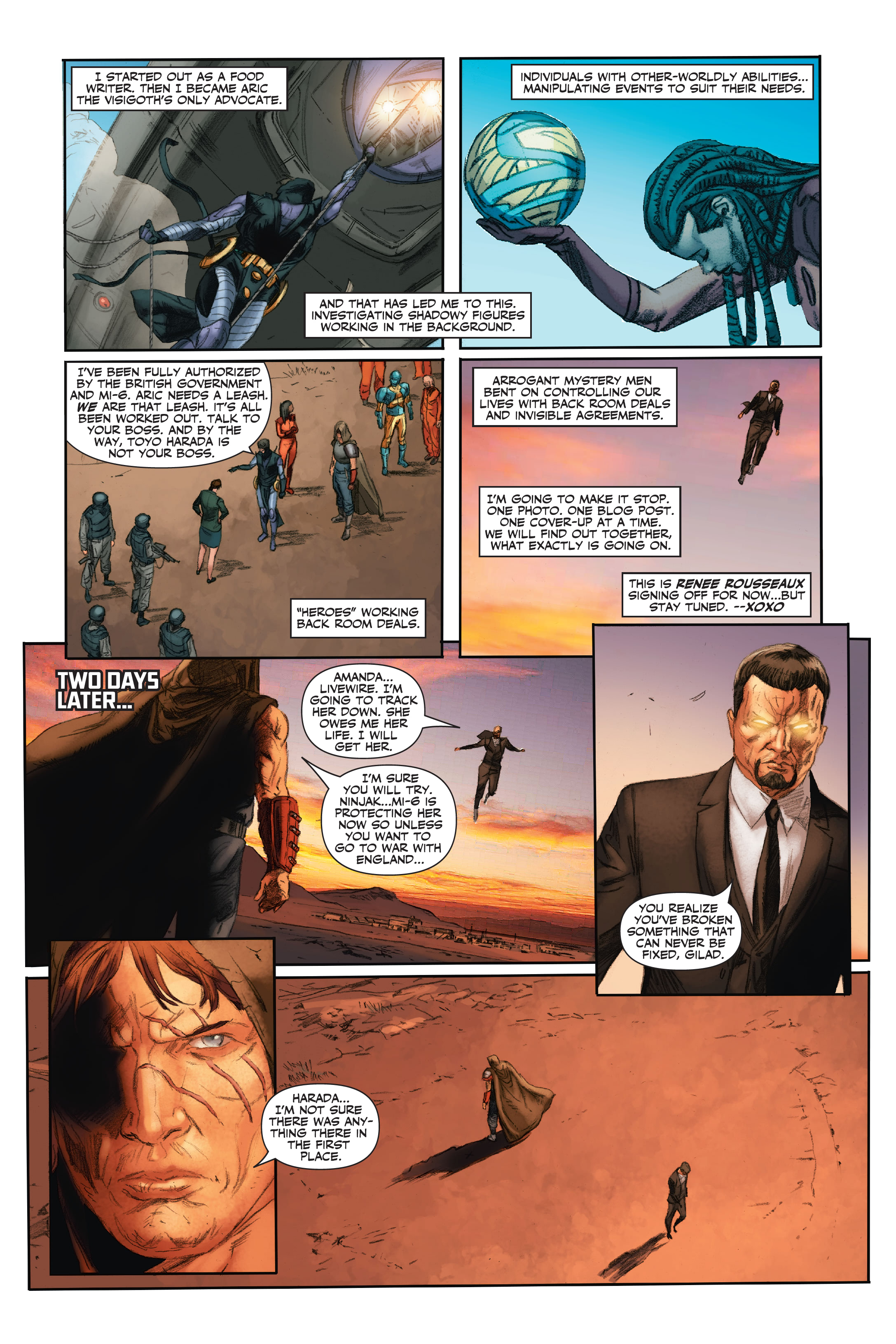 X-O Manowar Deluxe Edition (2013-) issue Book 2 - Page 275