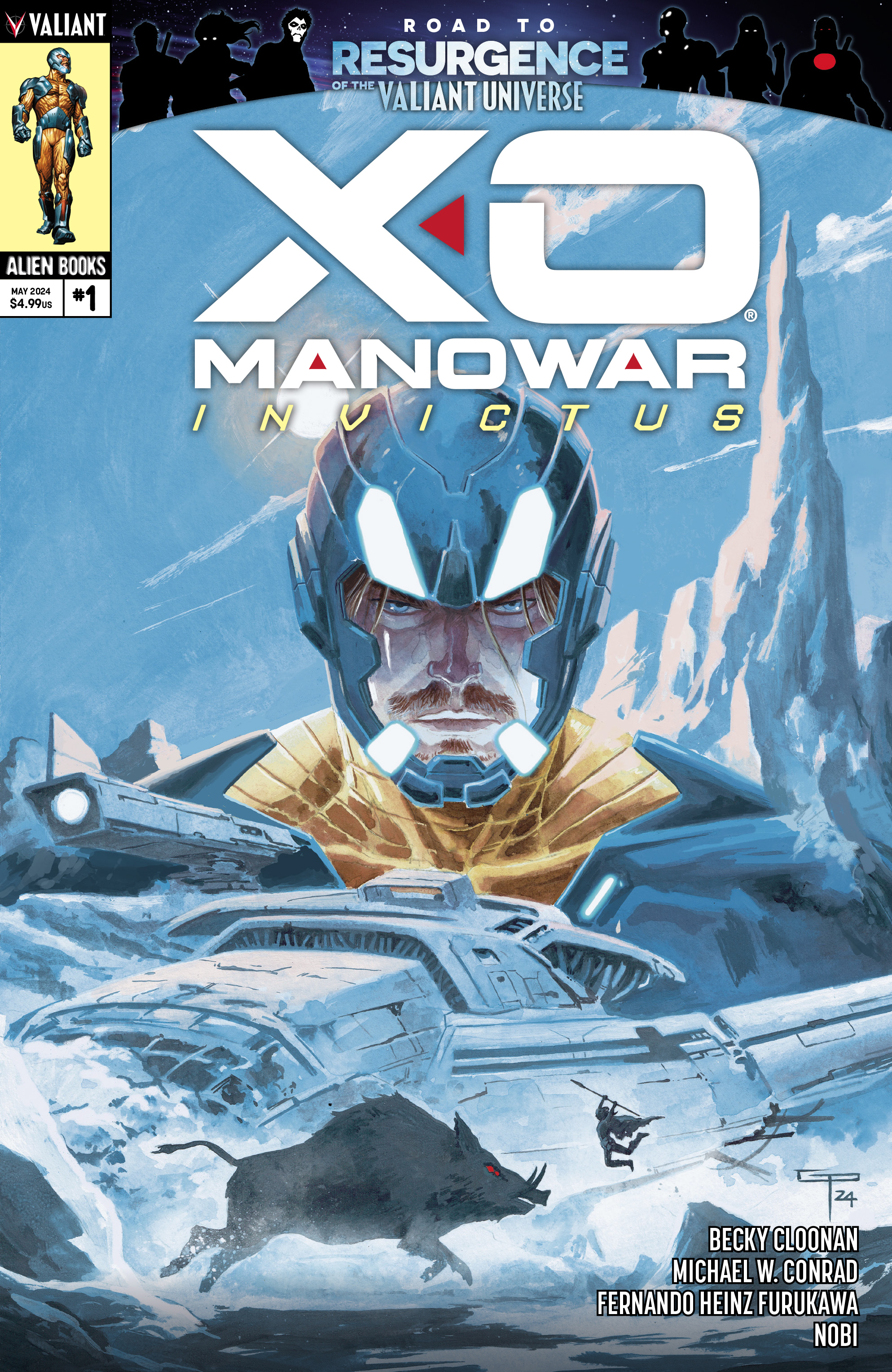 X-O Manowar: Invictus (2024-)-X-O Manowar: Invictus (2024-) #1