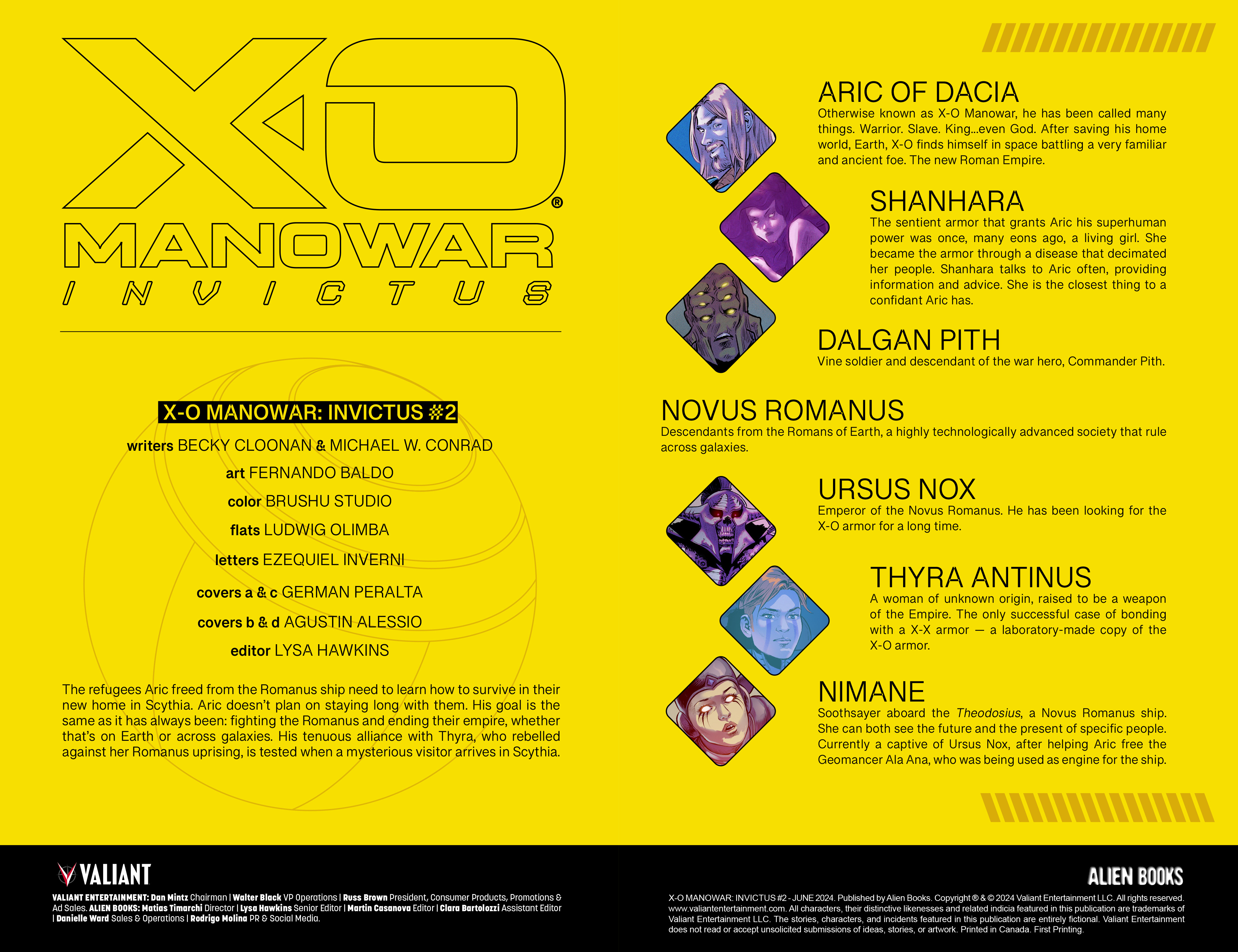 X-O Manowar: Invictus (2024-) issue 2 - Page 2