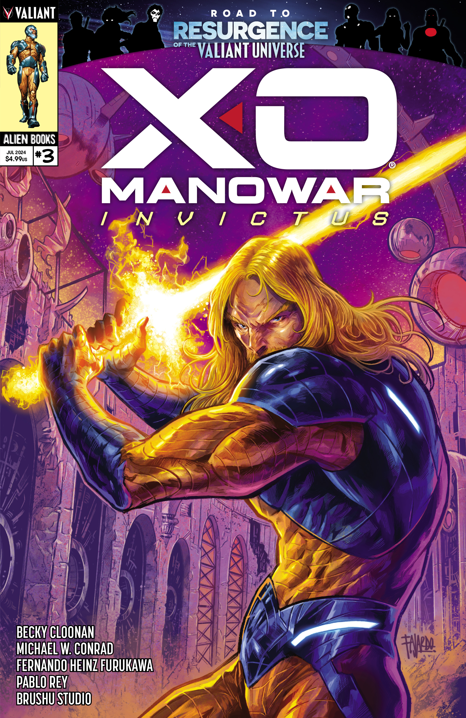 X-O Manowar: Invictus (2024-) issue 3 - Page 1