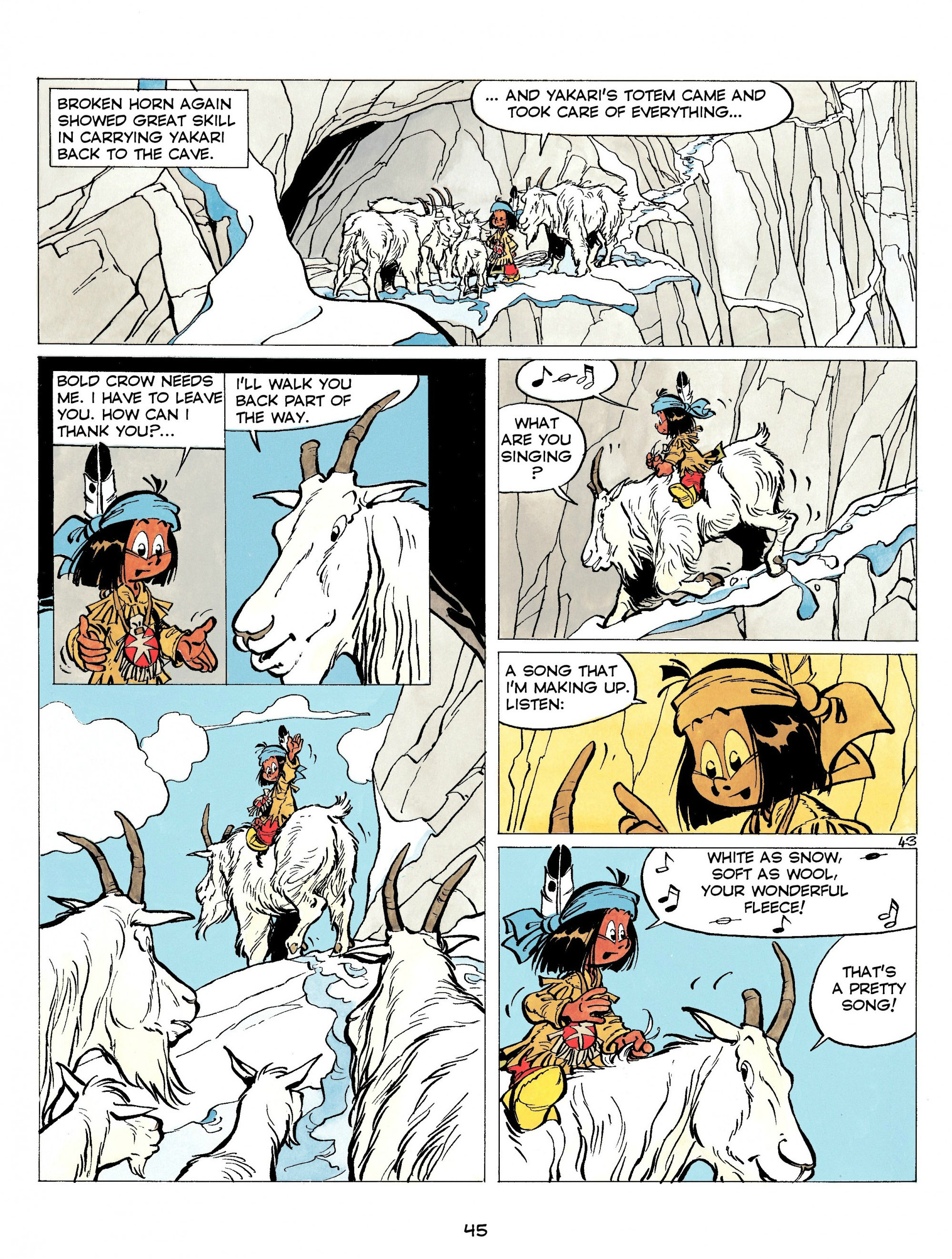 Yakari (2017-) issue 8 - Page 45