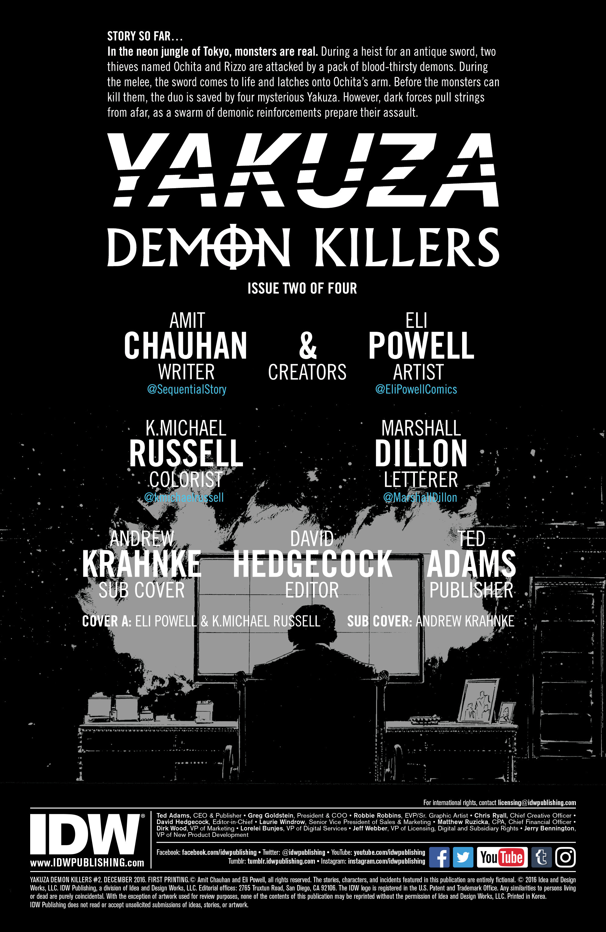 Yakuza Demon Killers (2016-): Chapter 2 - Page 2