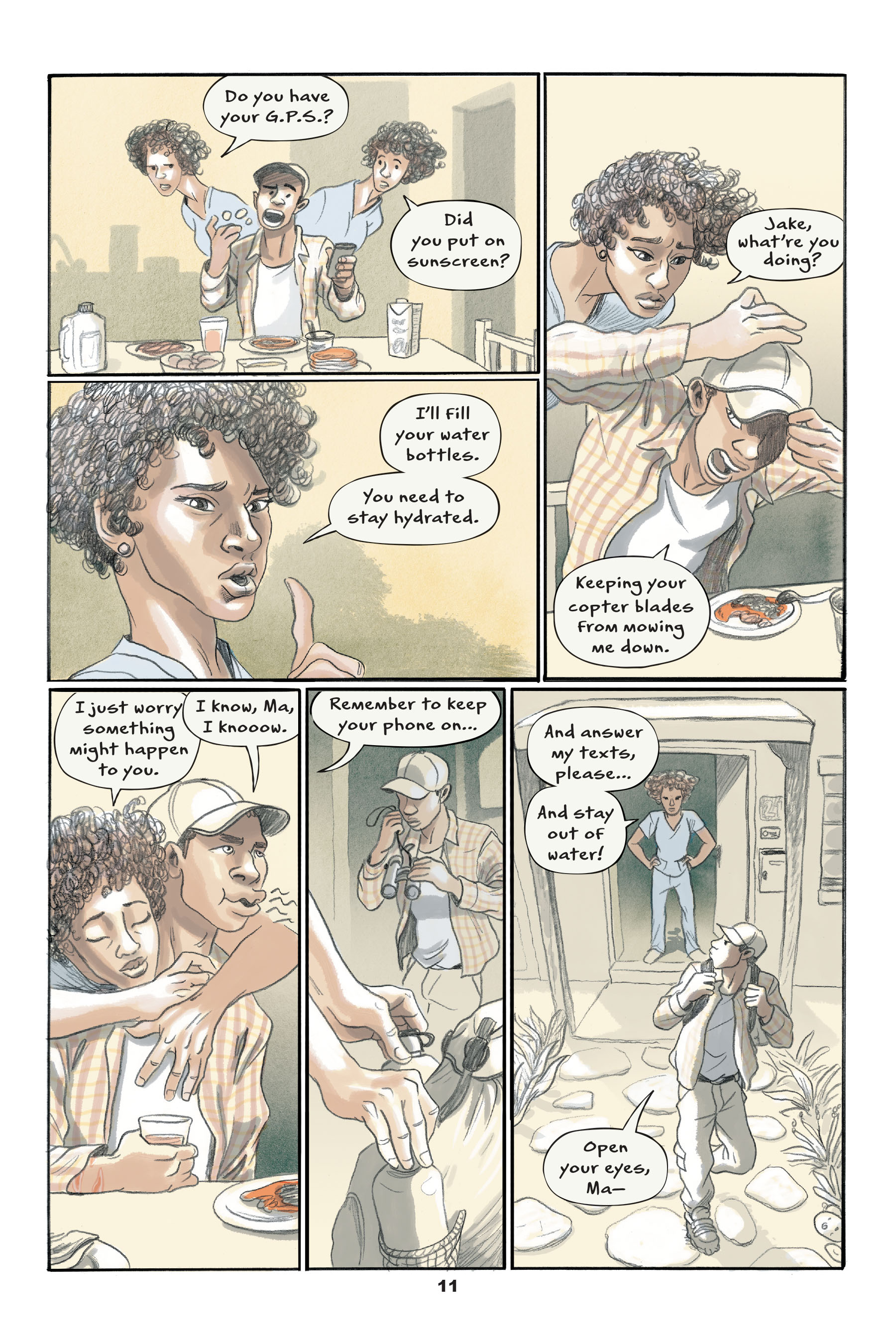 <{ $series->title }} issue 1 - Page 9