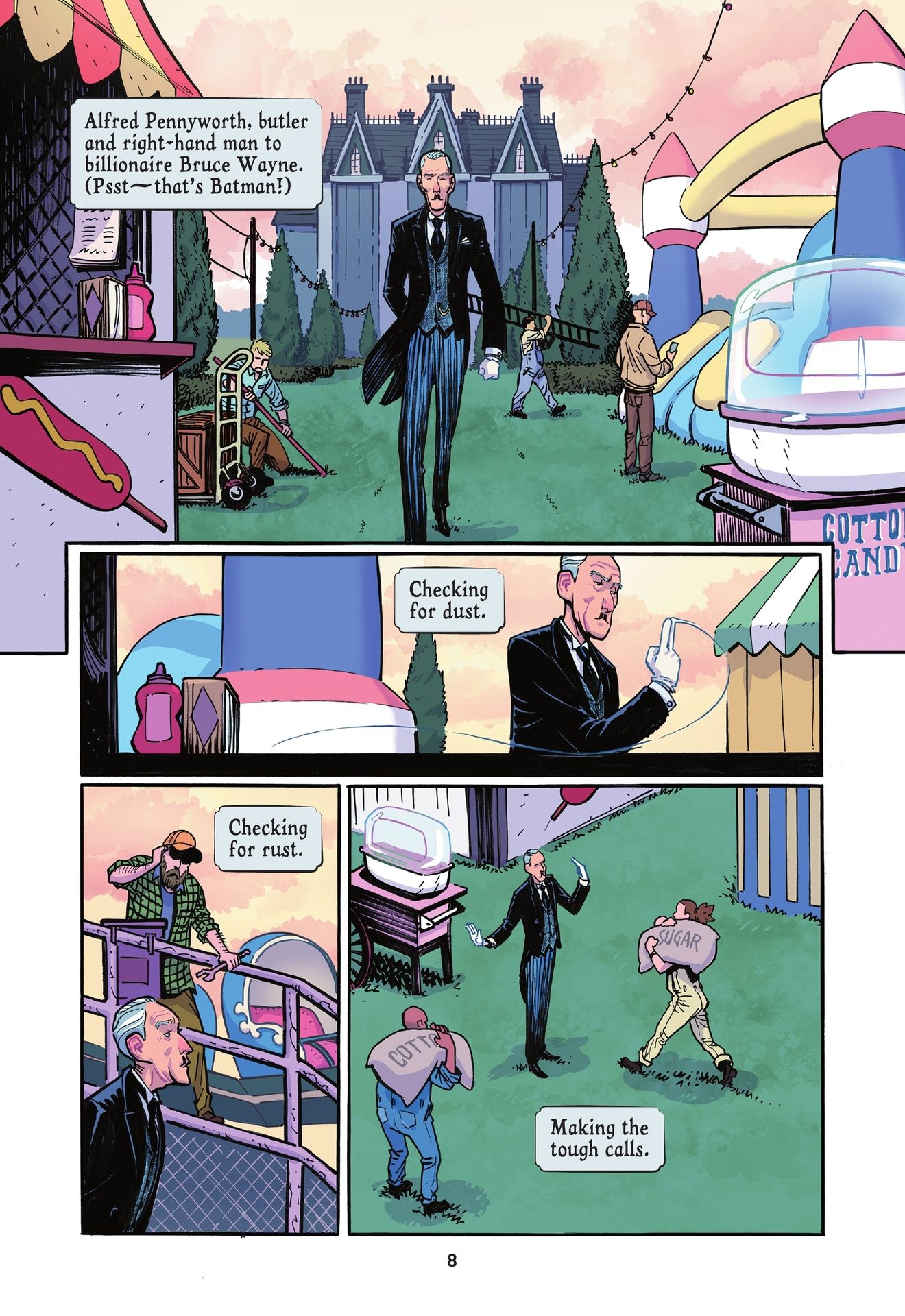 Young Alfred: Pain In The Butler (2023) issue 1 - Page 8