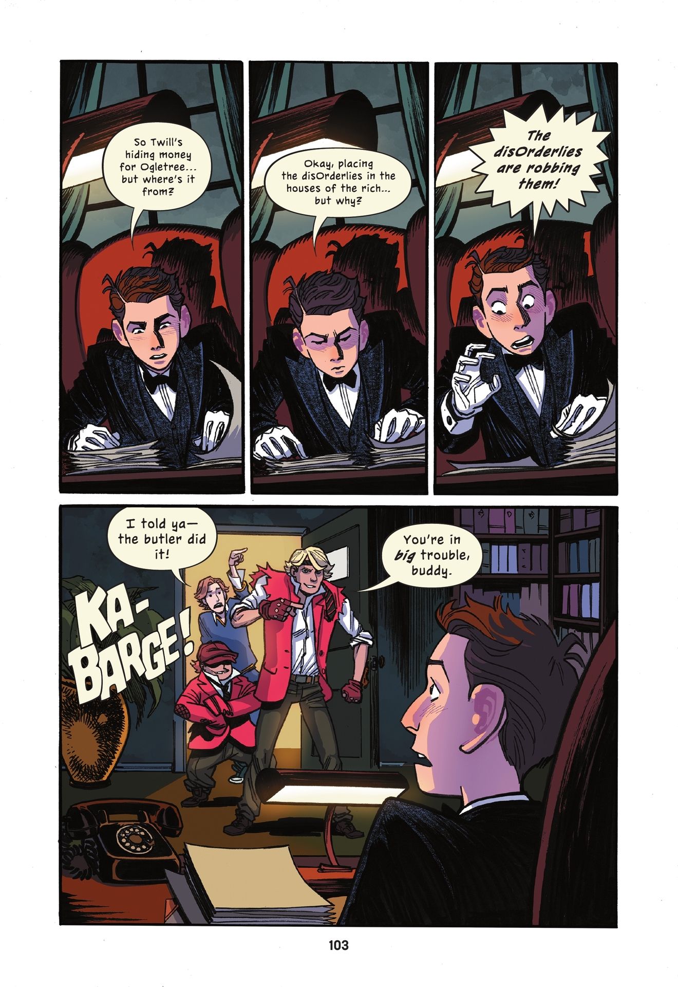 Young Alfred: Pain In The Butler (2023) issue 1 - Page 102