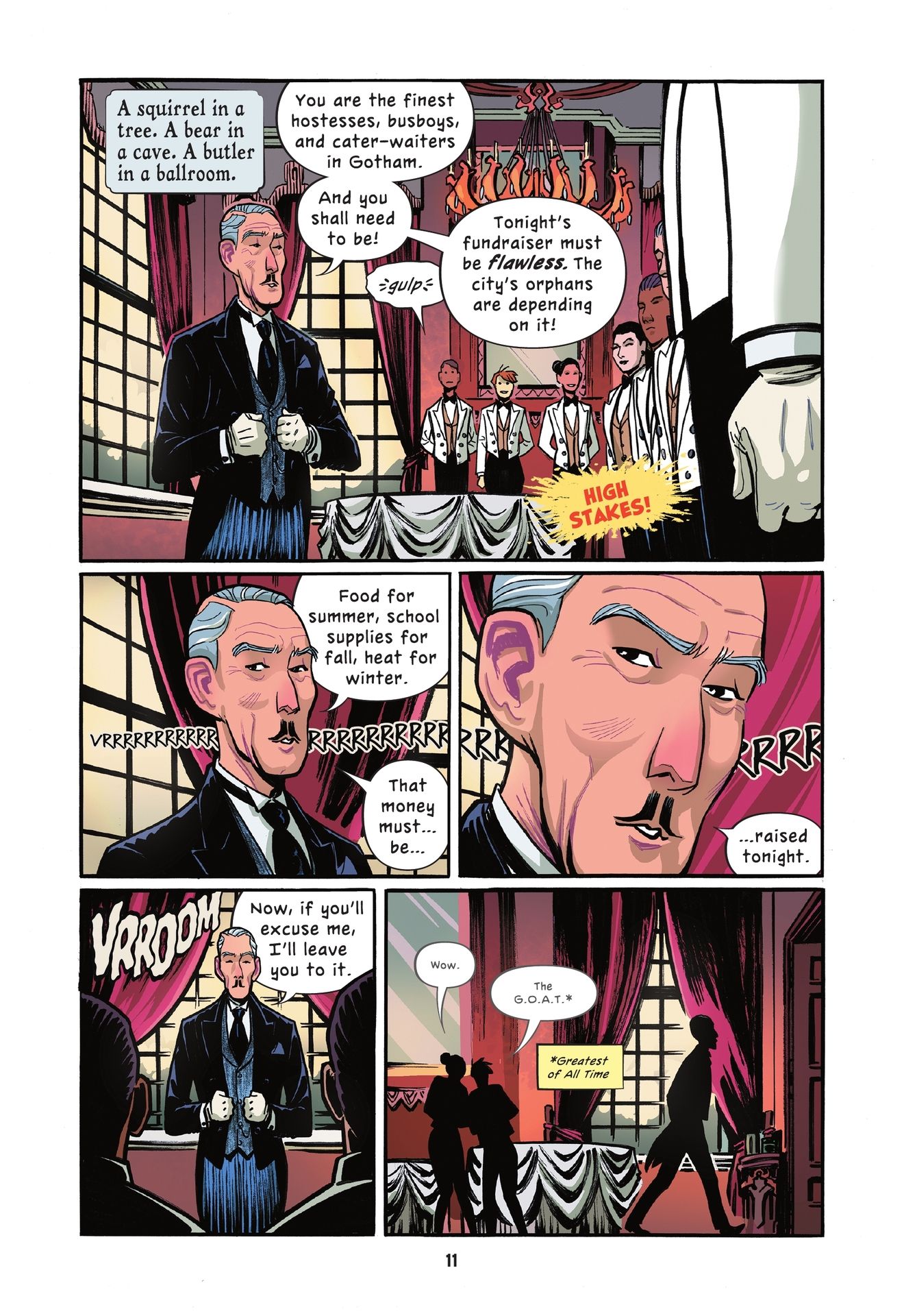 Young Alfred: Pain In The Butler (2023) issue 1 - Page 11