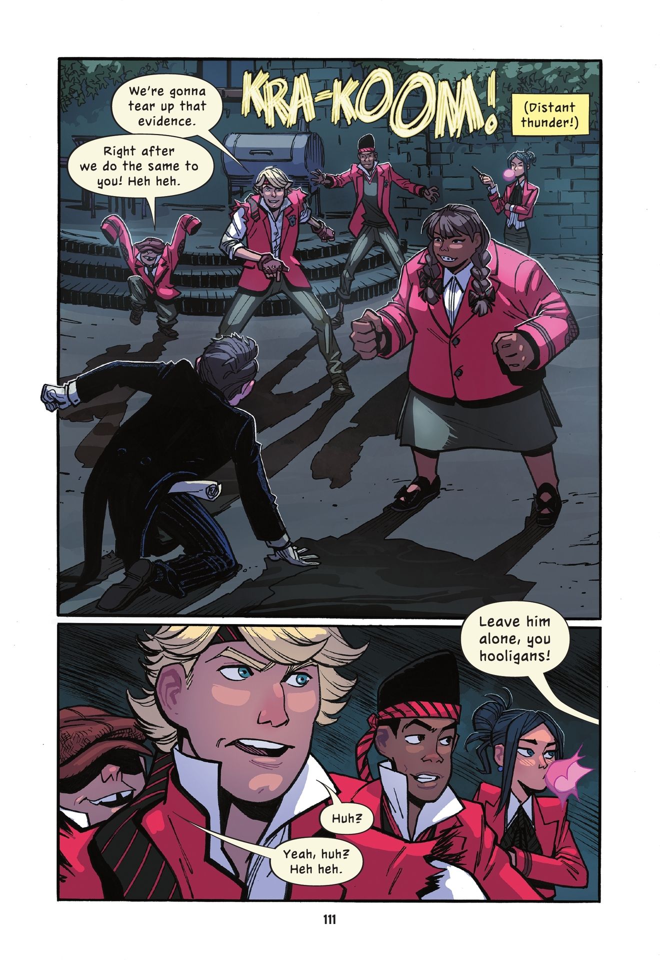 Young Alfred: Pain In The Butler (2023) issue 1 - Page 110