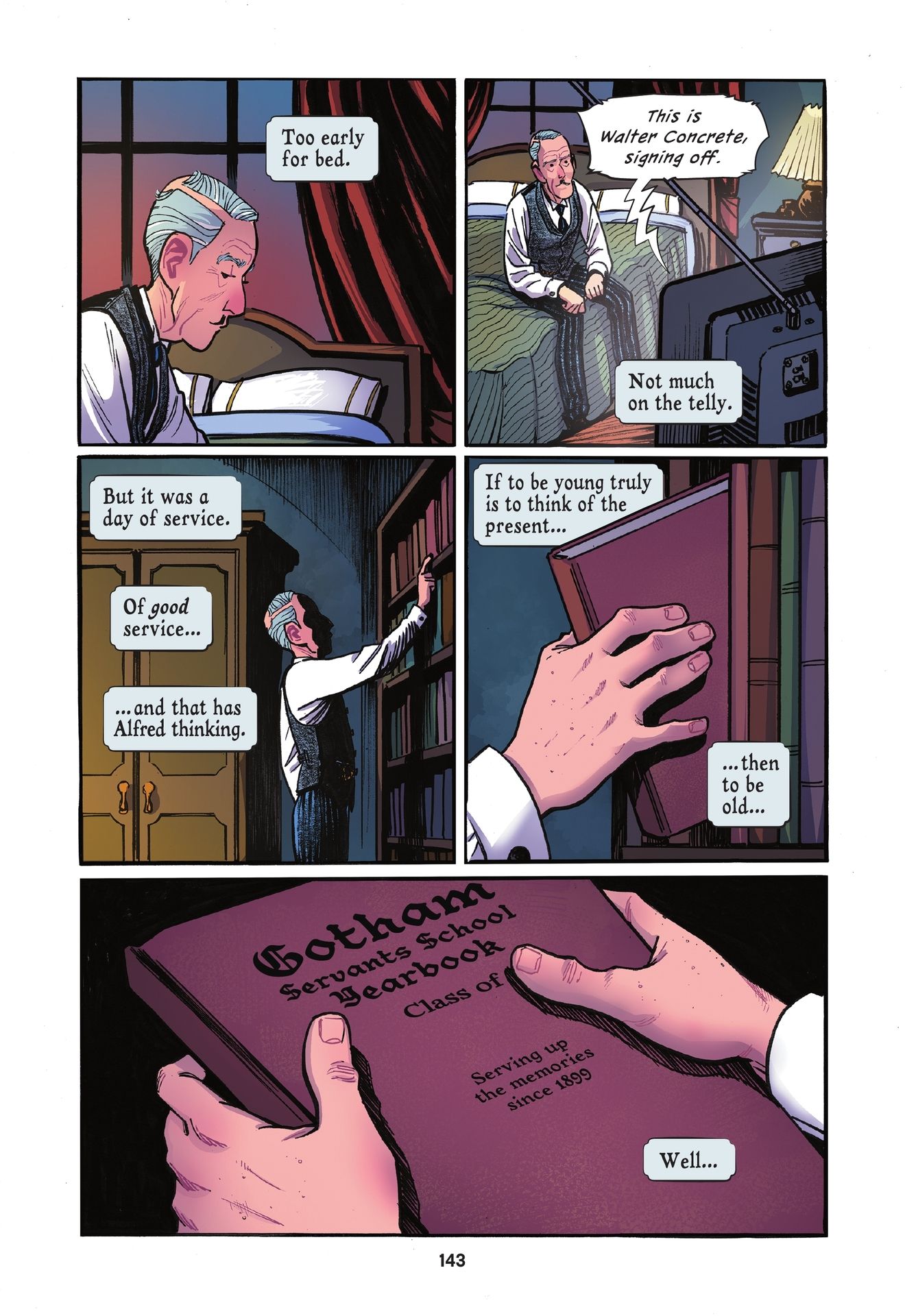 Young Alfred: Pain In The Butler (2023) issue 1 - Page 142