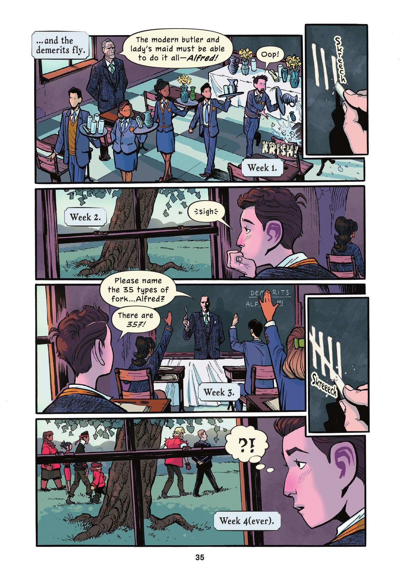 Young Alfred: Pain In The Butler (2023) issue 1 - Page 34