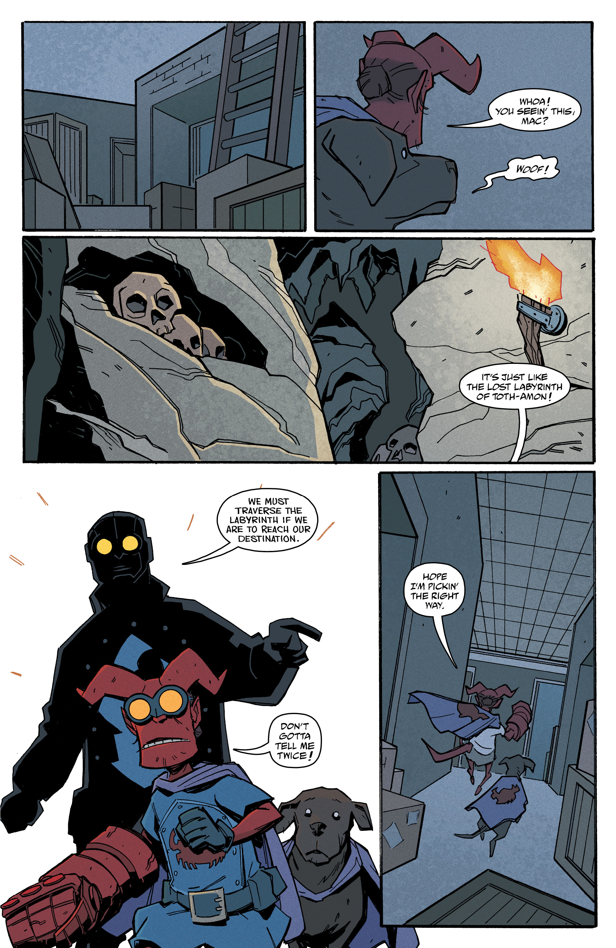 Young Hellboy: Assault on Castle Death (2022-) issue 2 - Page 9