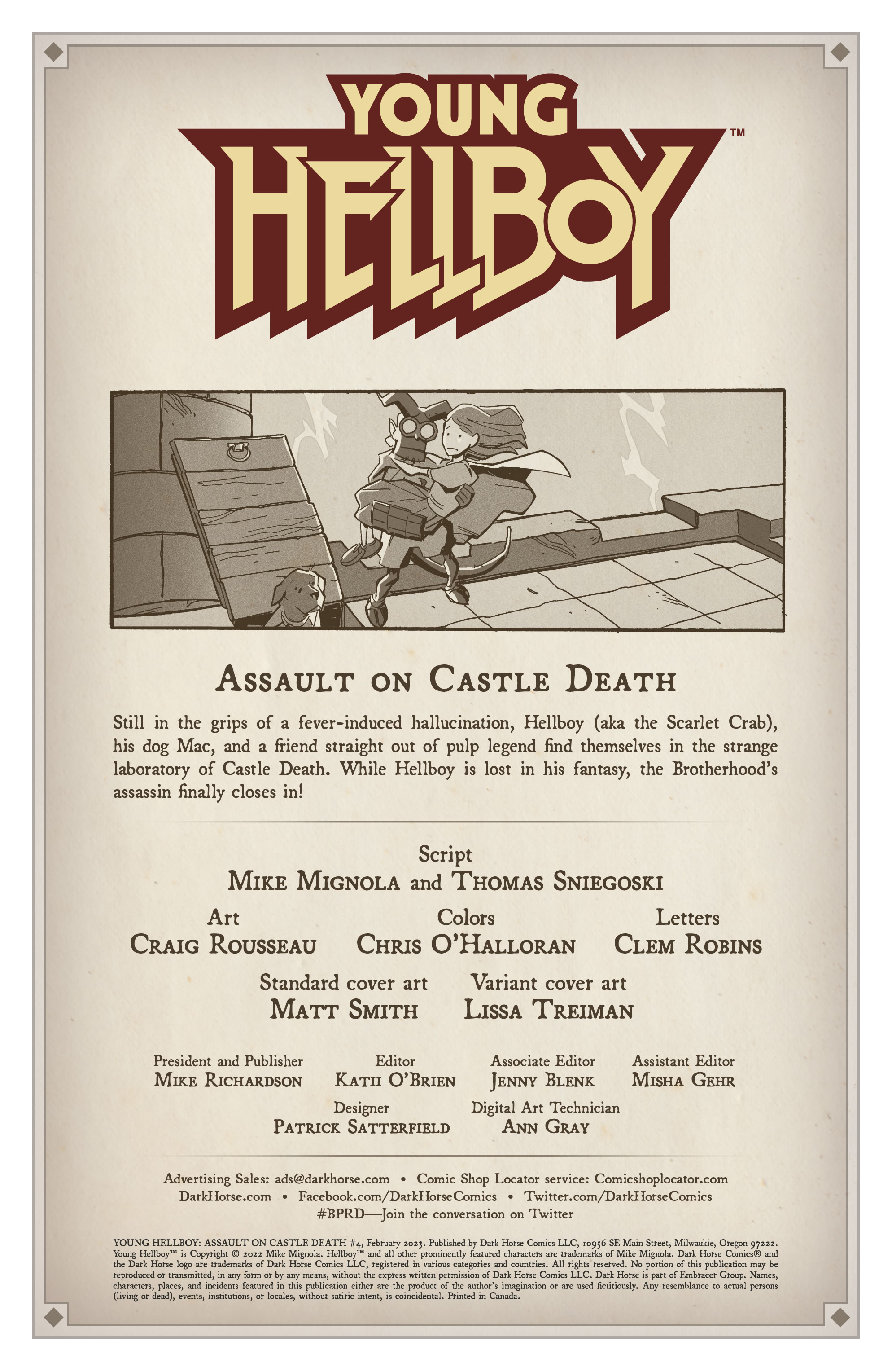 Young Hellboy: Assault on Castle Death (2022-): Chapter 4 - Page 2