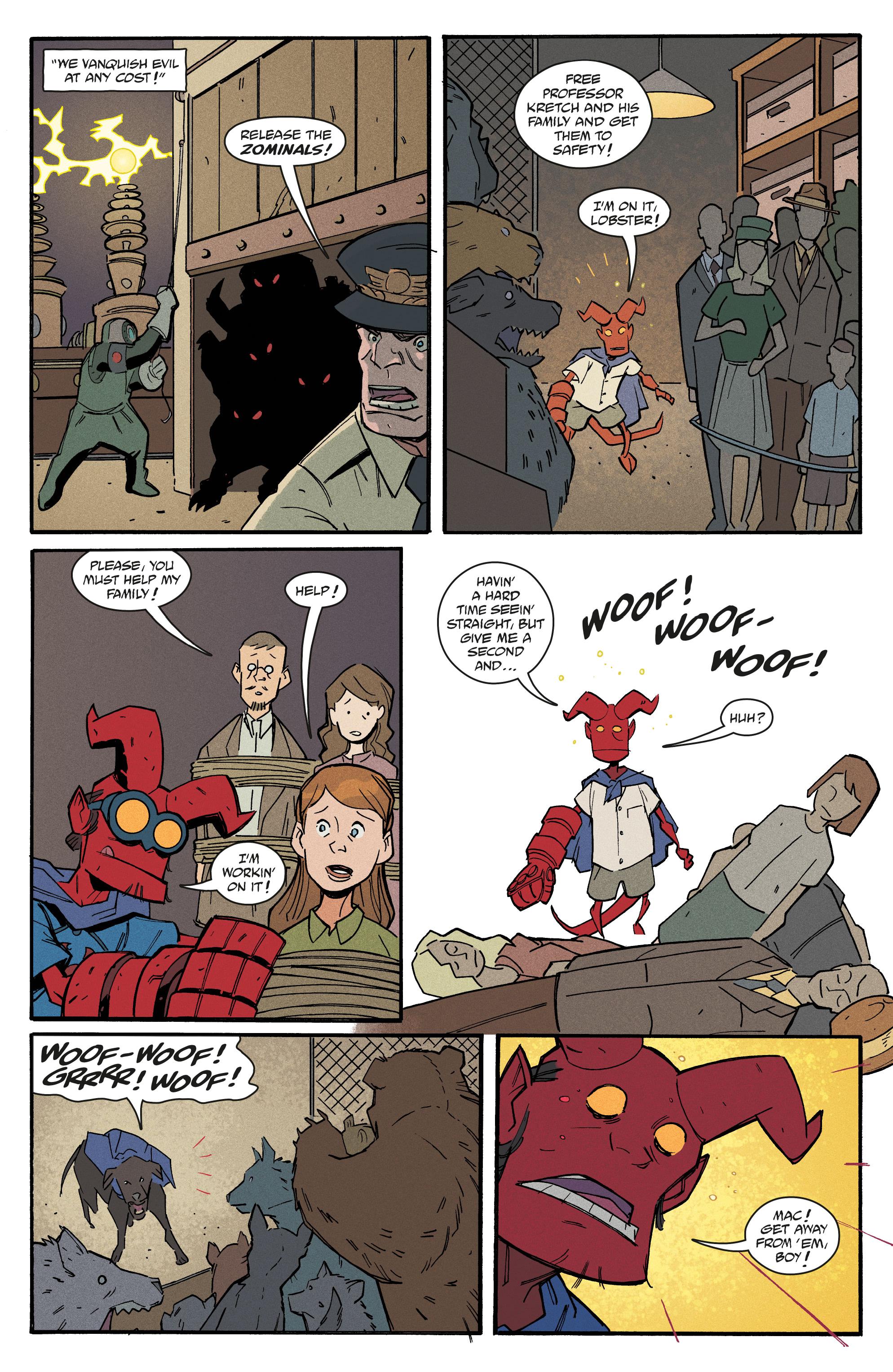 Young Hellboy: Assault on Castle Death (2022-) issue 4 - Page 12