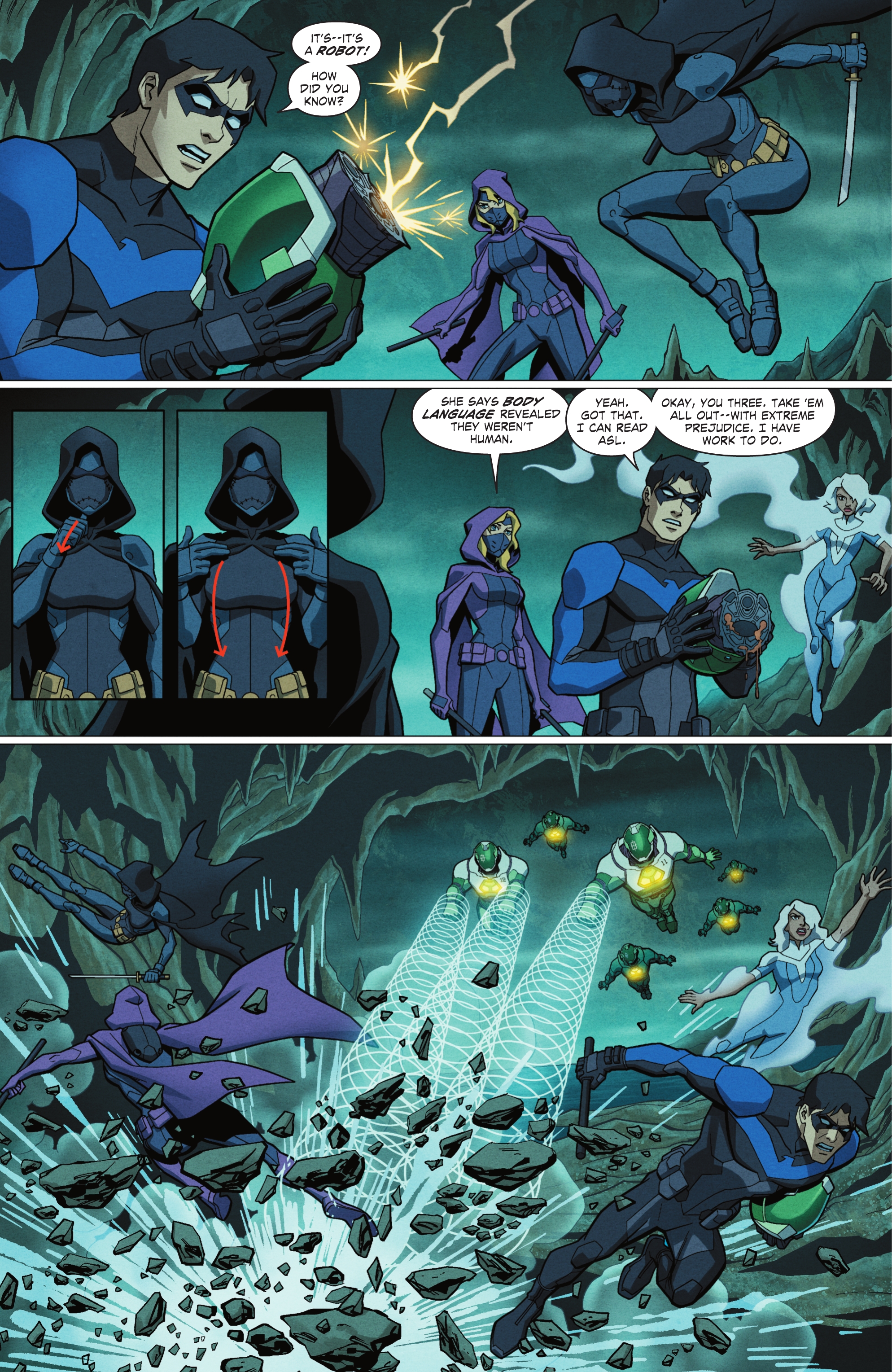 Young Justice: Targets (2022-) issue Director's Cut 3 - Page 12