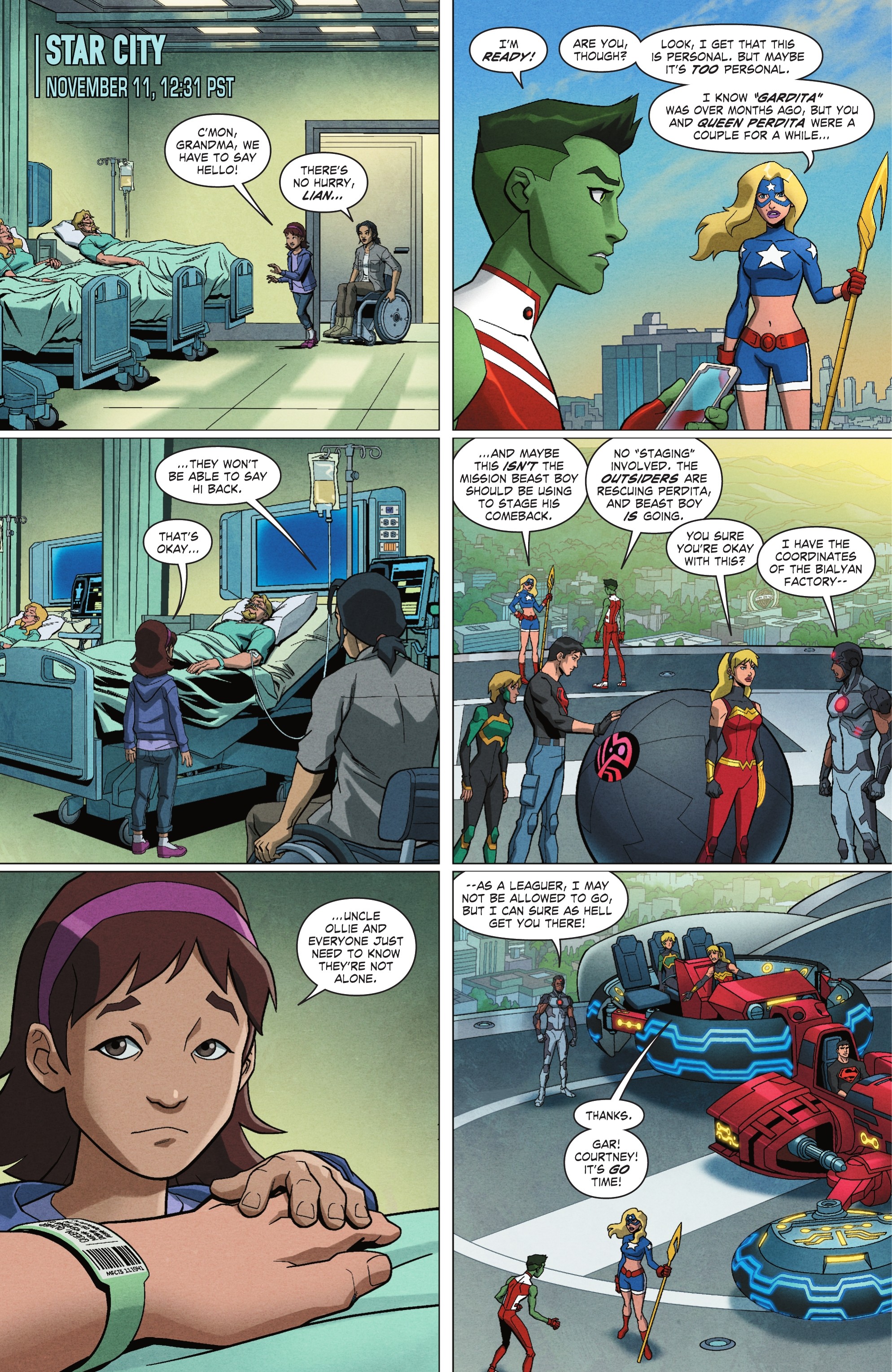 Young Justice: Targets (2022-) issue Director's Cut 4 - Page 6