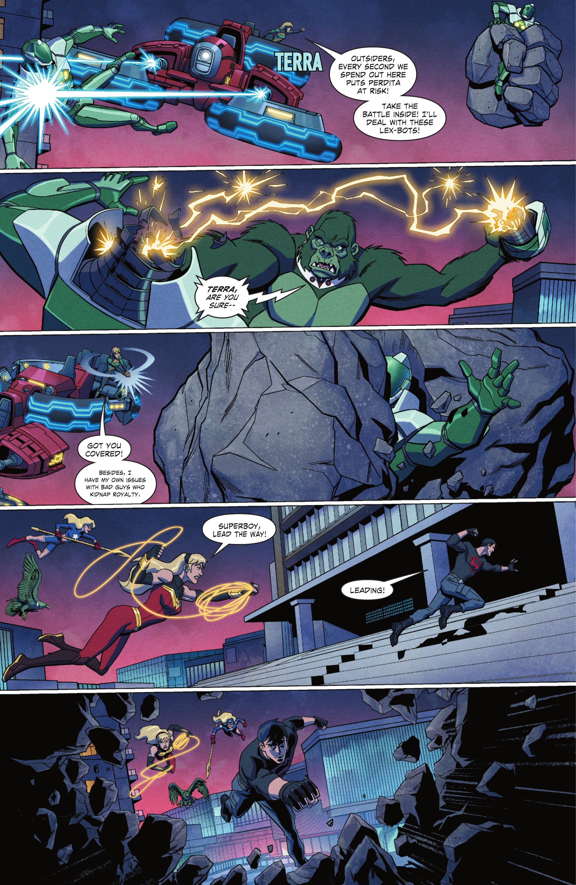 Young Justice: Targets (2022-) issue Director's Cut 4 - Page 9