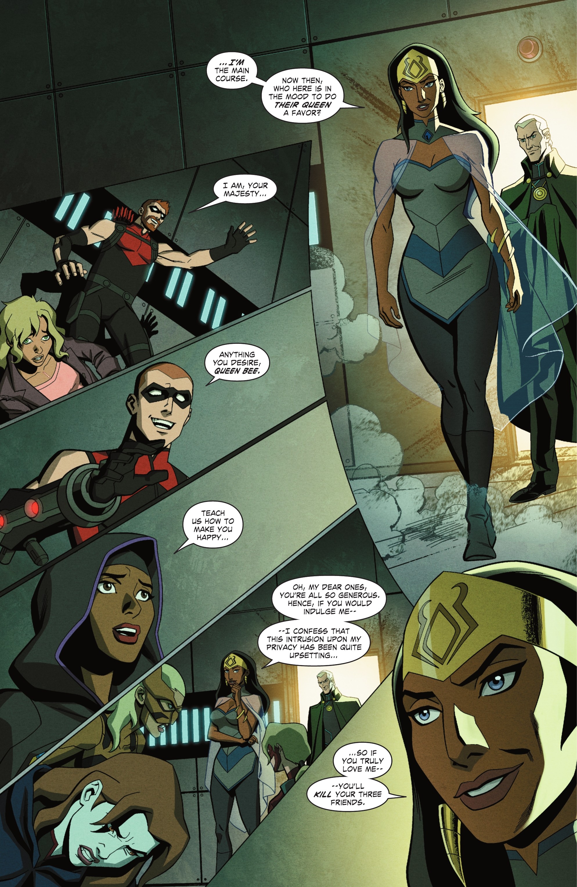 Young Justice: Targets (2022-) issue Director's Cut 5 - Page 14