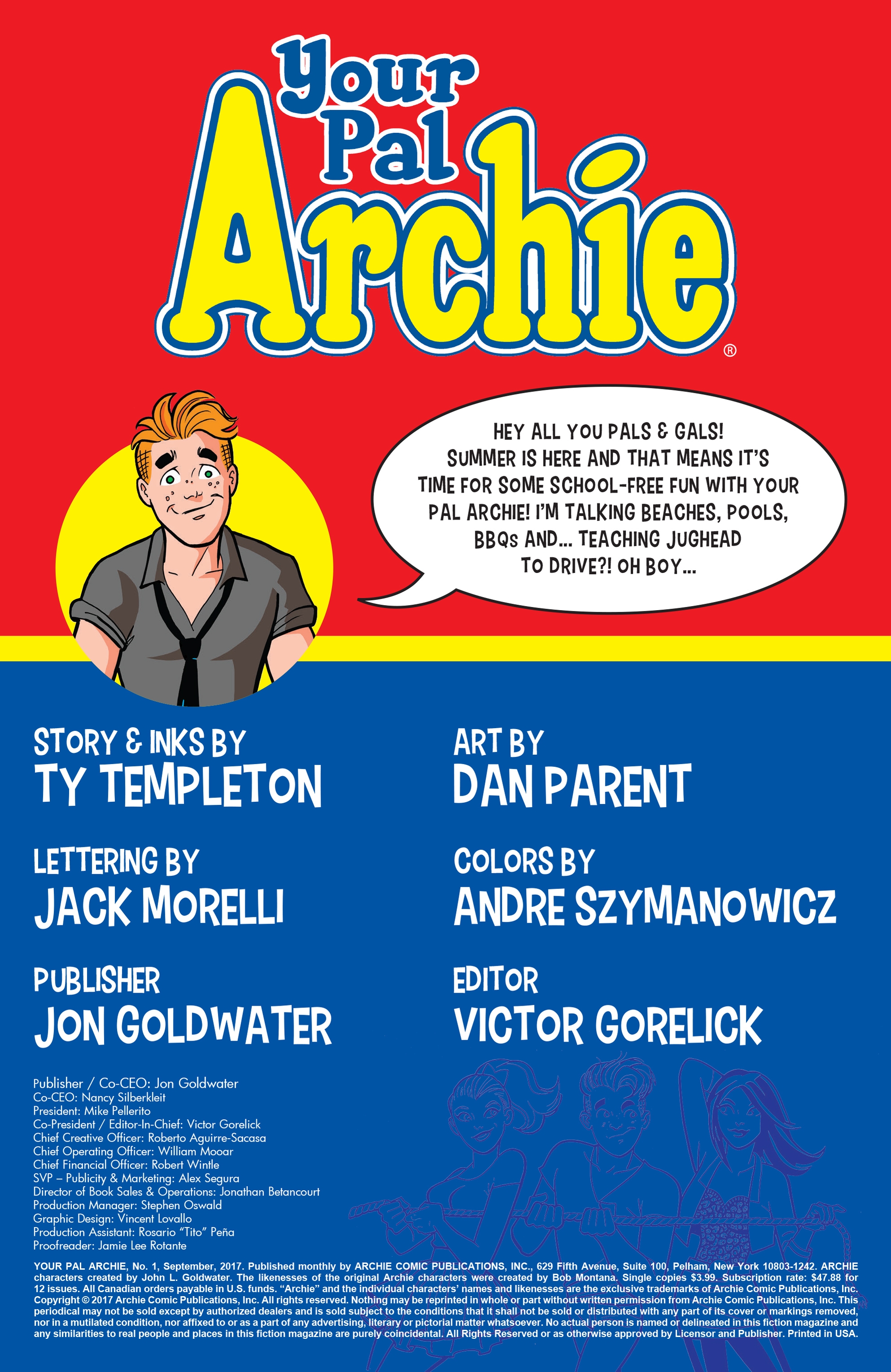 Your Pal Archie (2017): Chapter 1 - Page 2