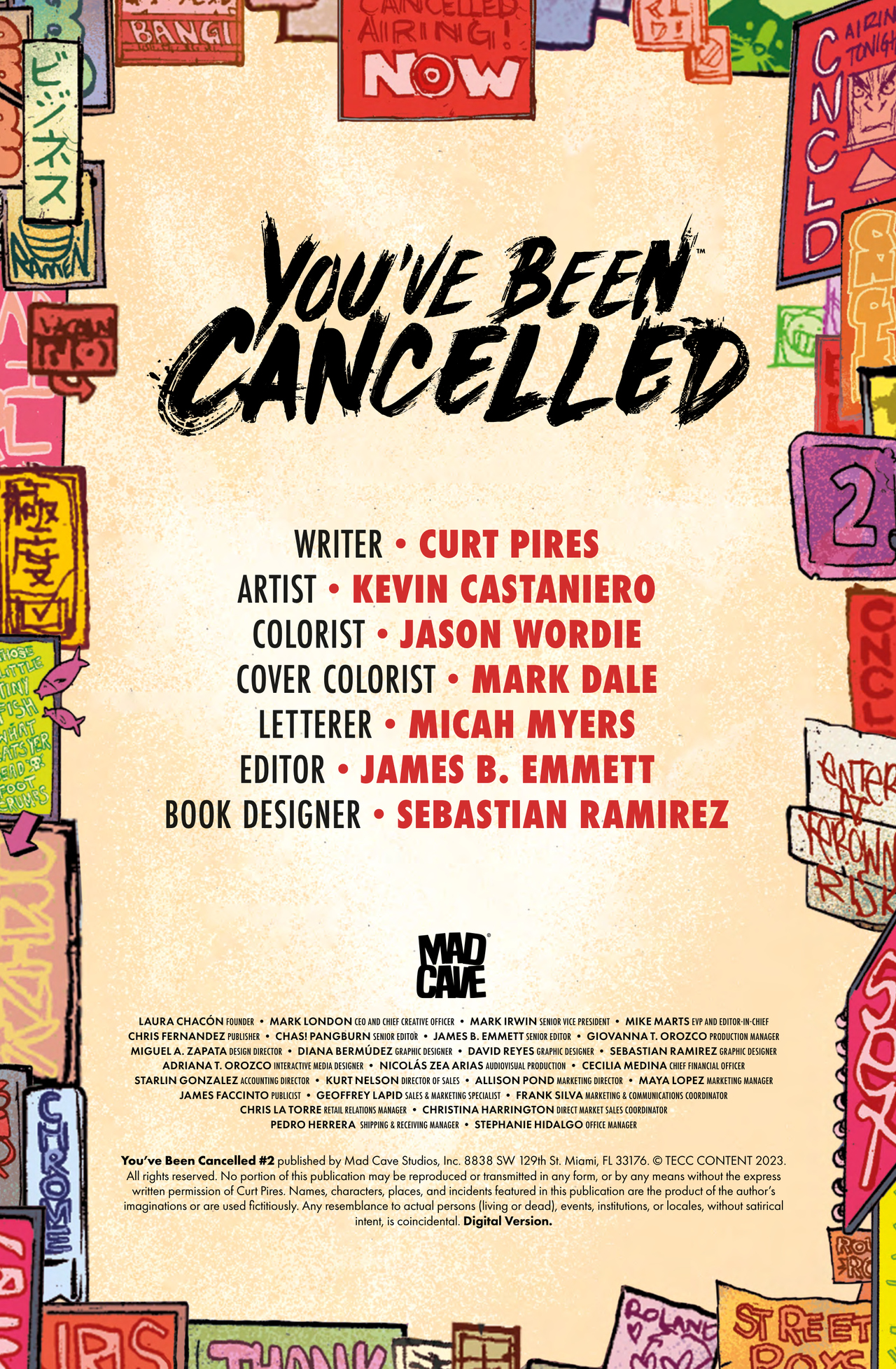 You've Been Cancelled (2023-) issue 2 - Page 2