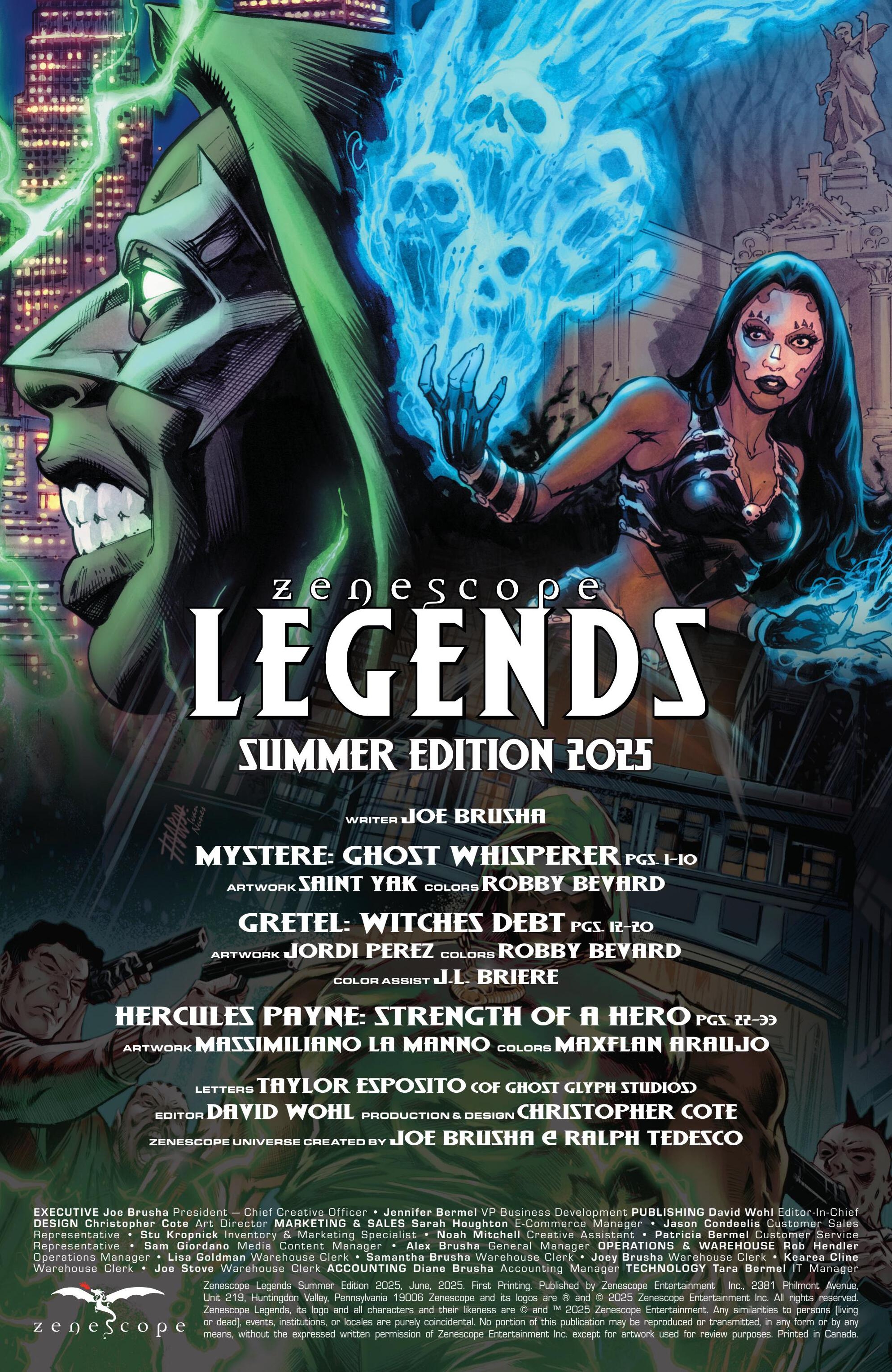 Zenescope Legends Summer 2025: Chapter 1 - Page 2