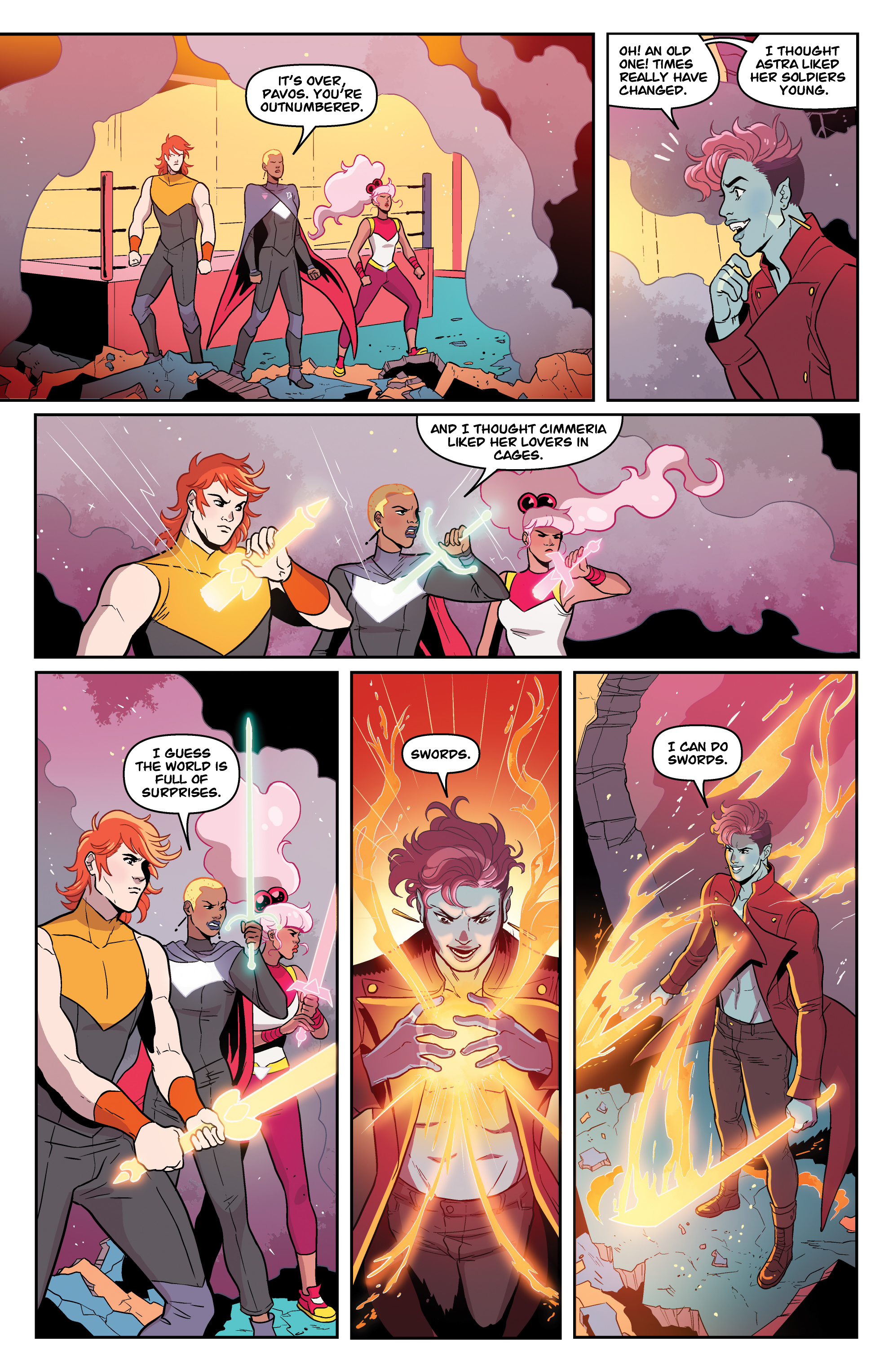 Zodiac Starforce: Cries of the Fire Prince (2017) issue 4 - Page 7