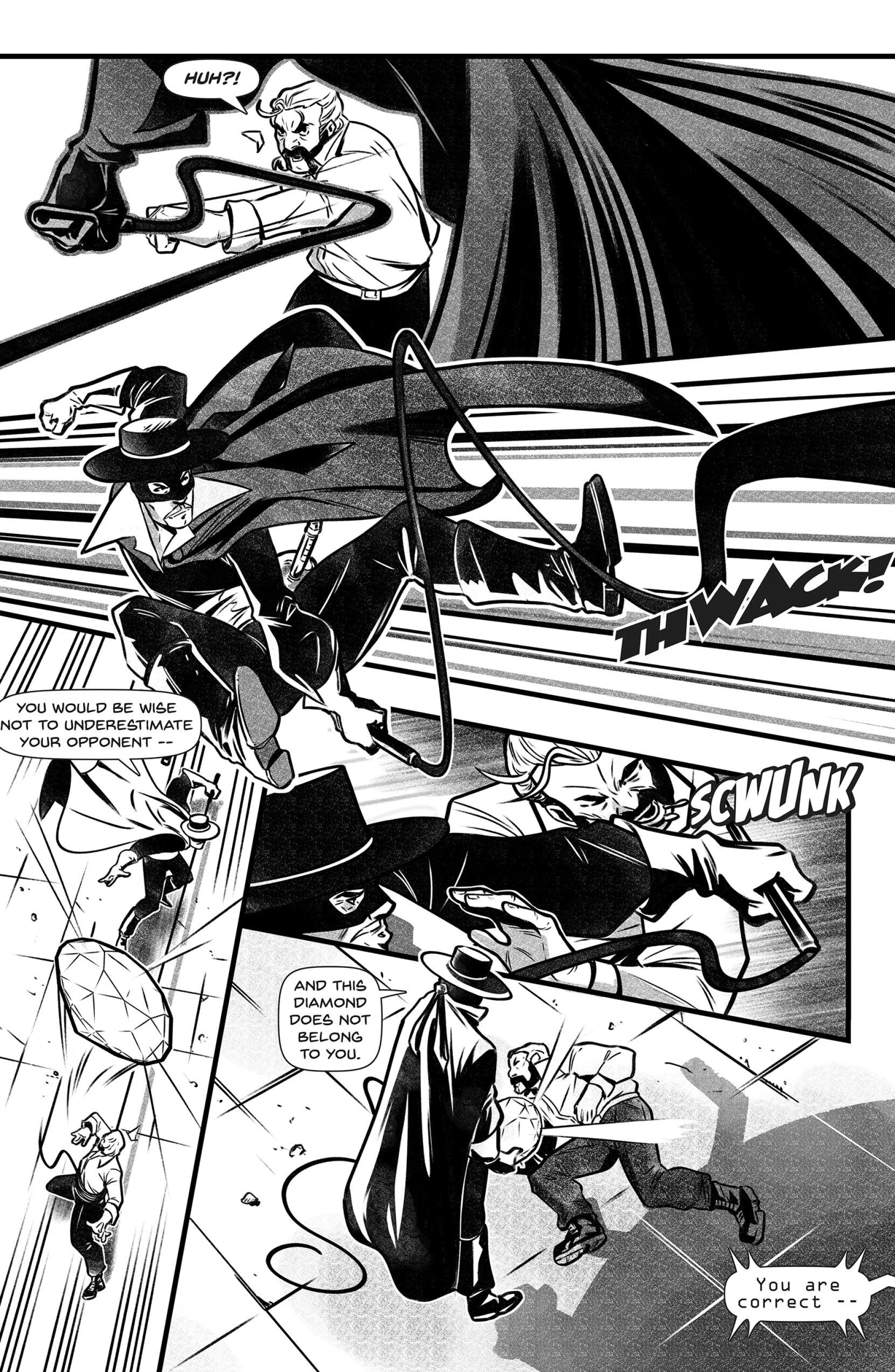 Zorro Black and White Noir (2022-) issue 1 - Page 5