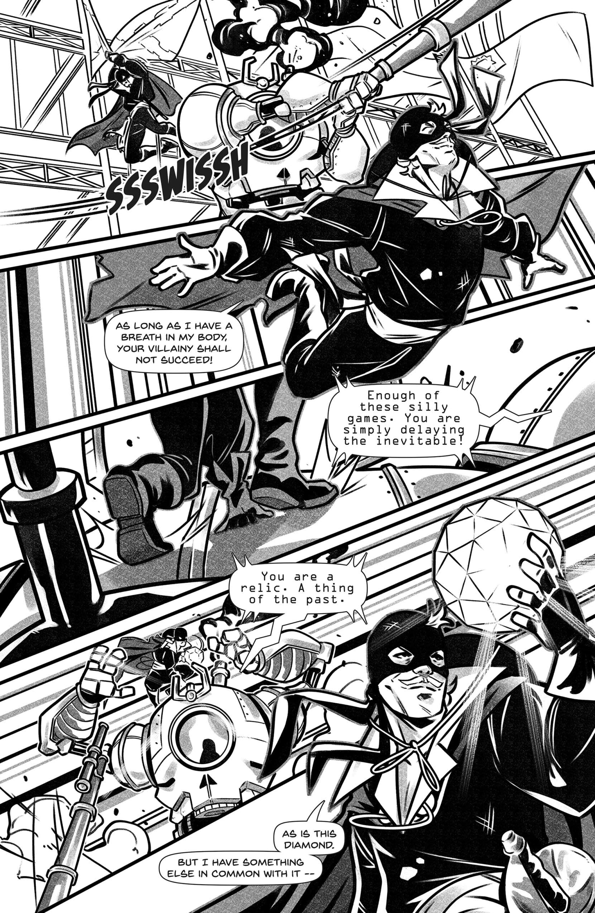 Zorro Black and White Noir (2022-) issue 1 - Page 9