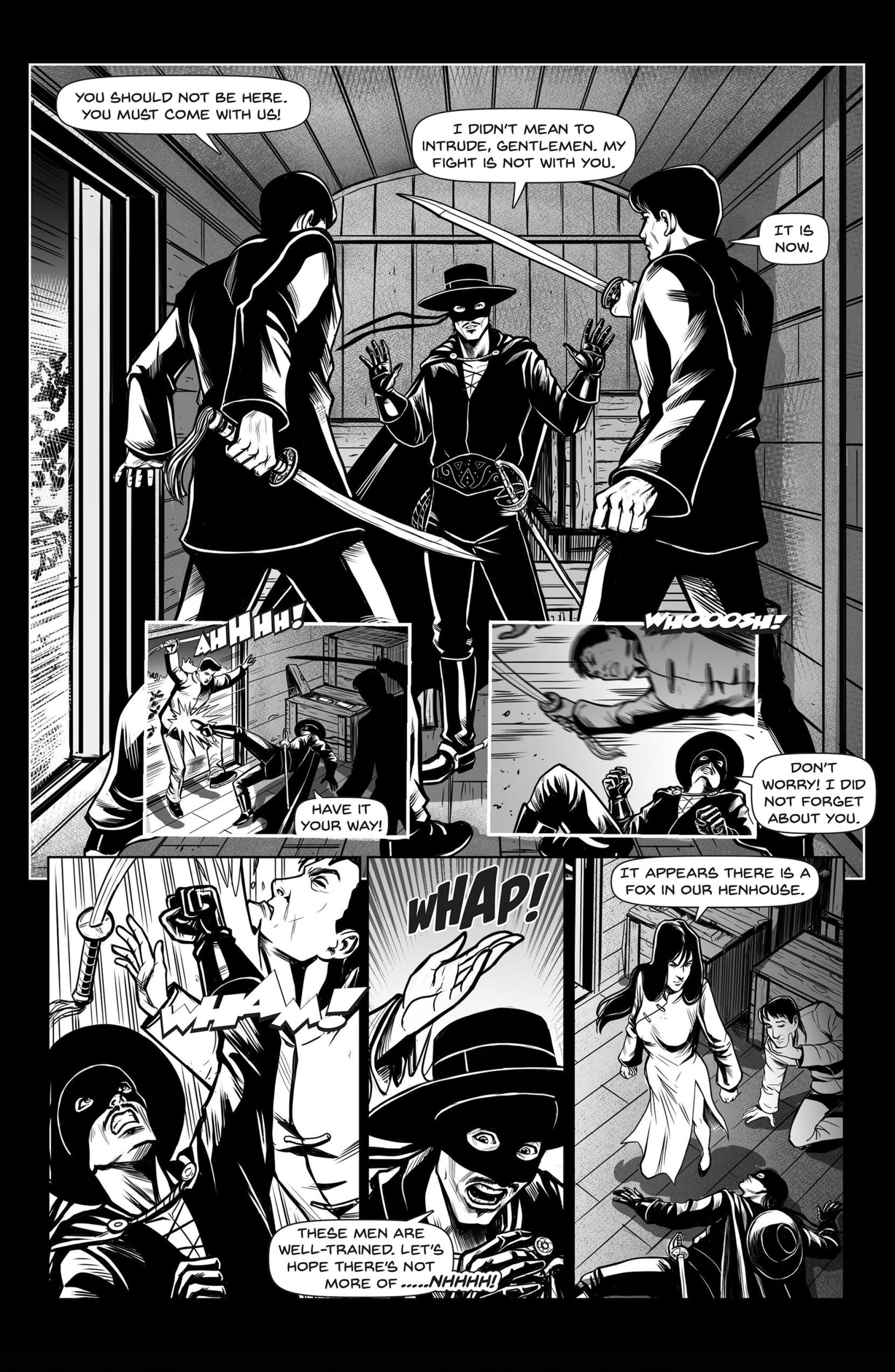 Zorro Black and White Noir (2022-) issue 1 - Page 14