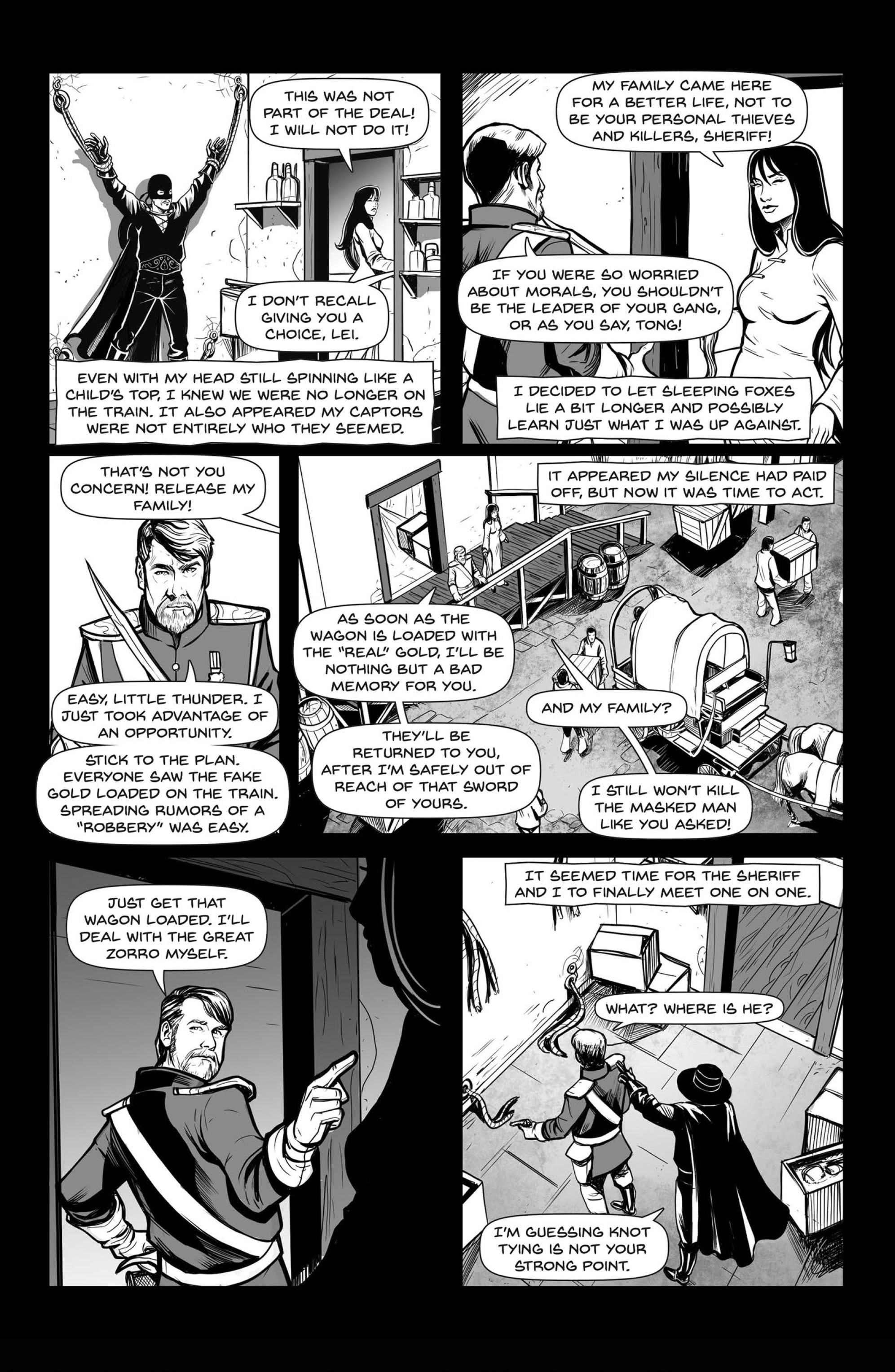 Zorro Black and White Noir (2022-) issue 1 - Page 15