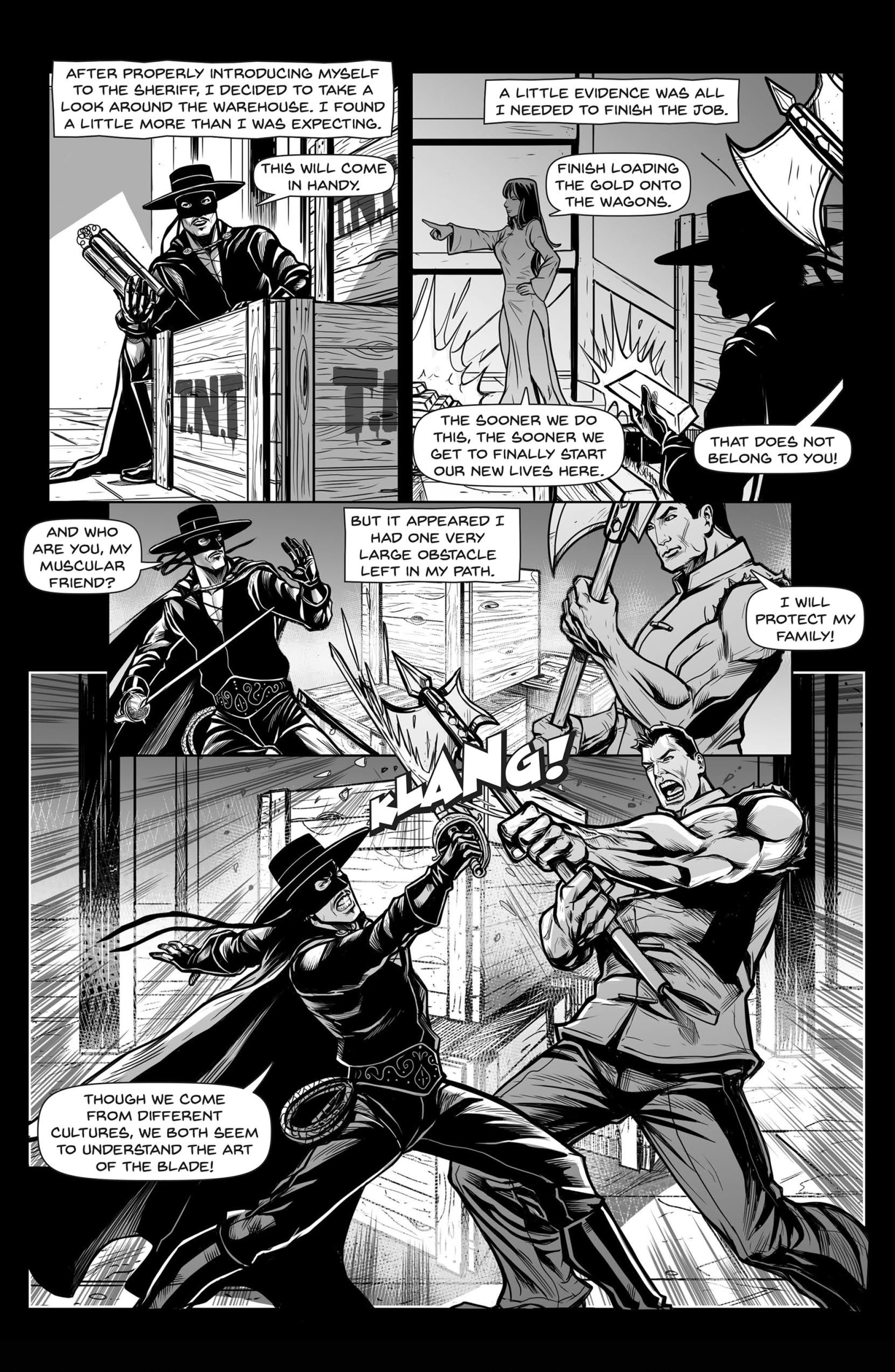 Zorro Black and White Noir (2022-) issue 1 - Page 16