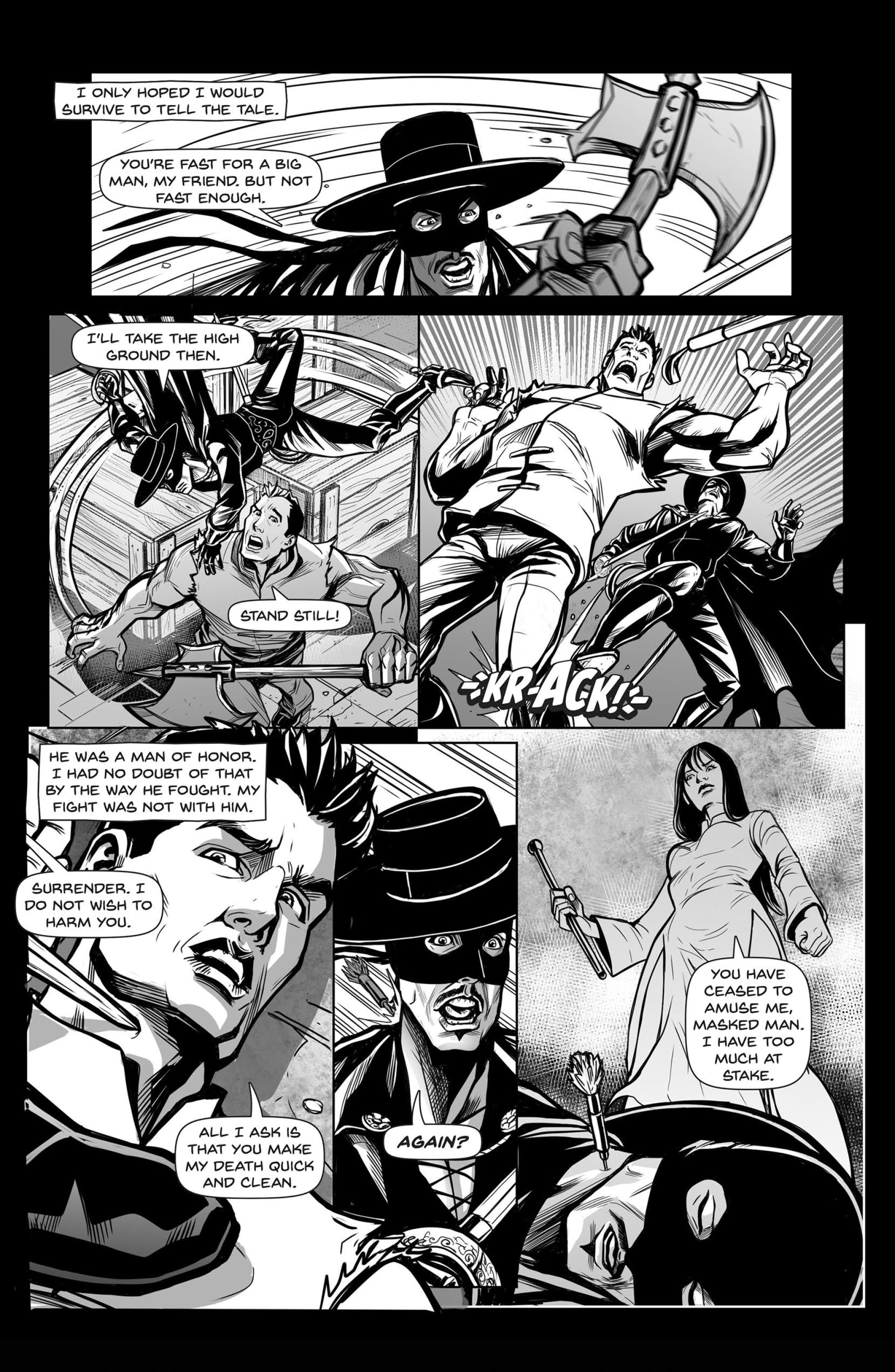 Zorro Black and White Noir (2022-) issue 1 - Page 17