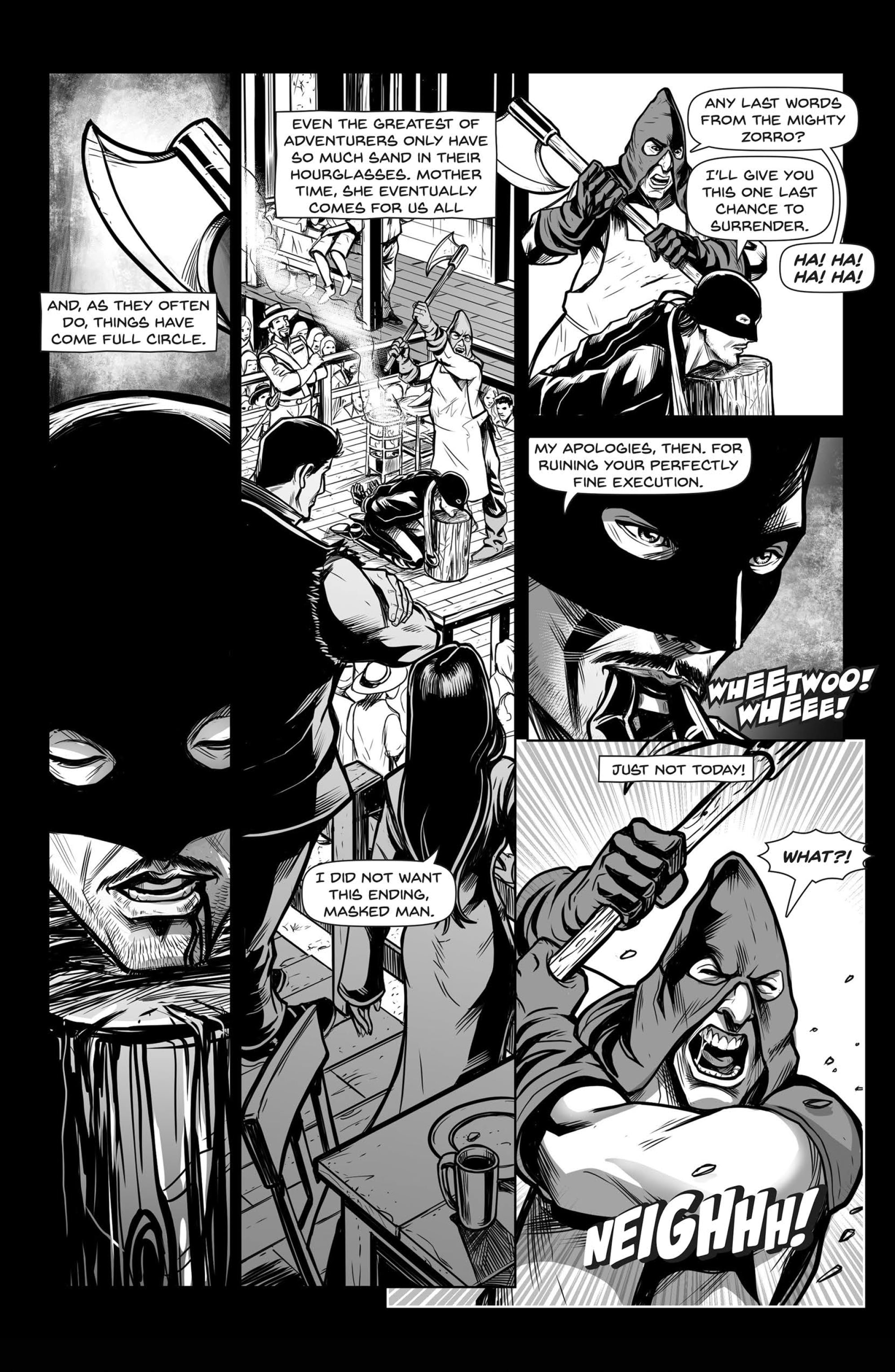 Zorro Black and White Noir (2022-) issue 1 - Page 18