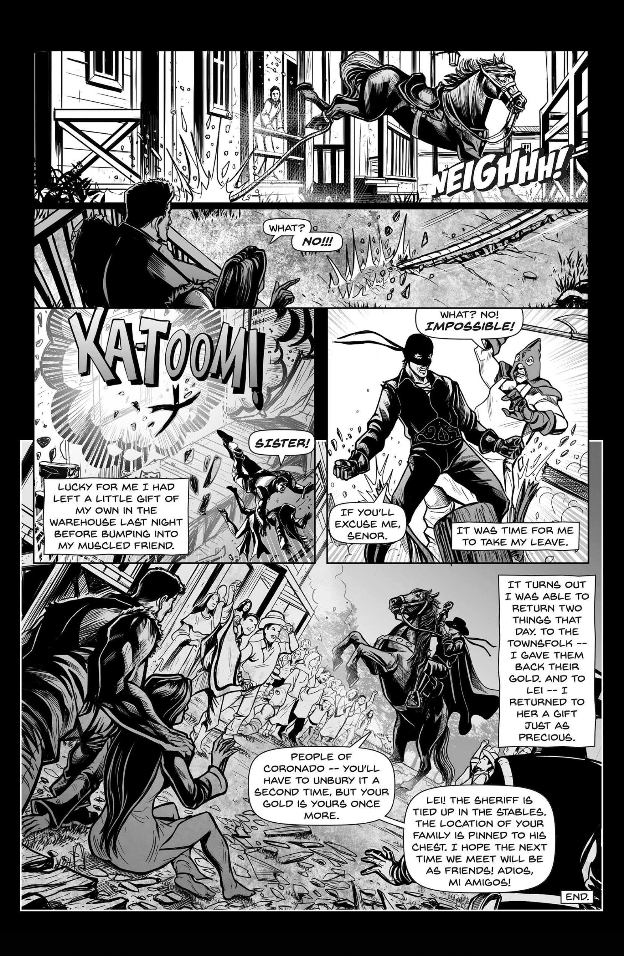 Zorro Black and White Noir (2022-) issue 1 - Page 19