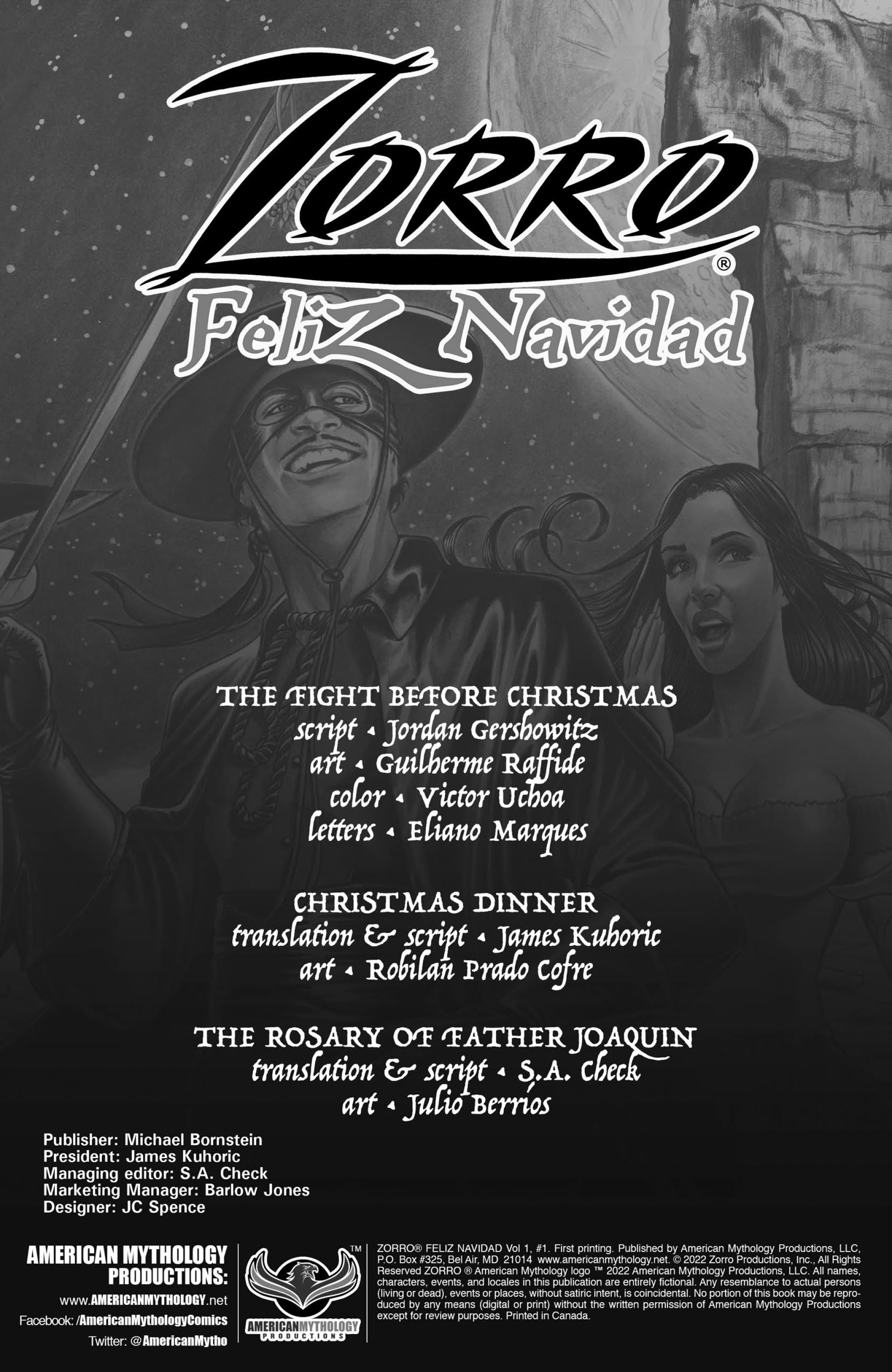 Zorro Feliz Navidad (2022-): Chapter 1 - Page 2