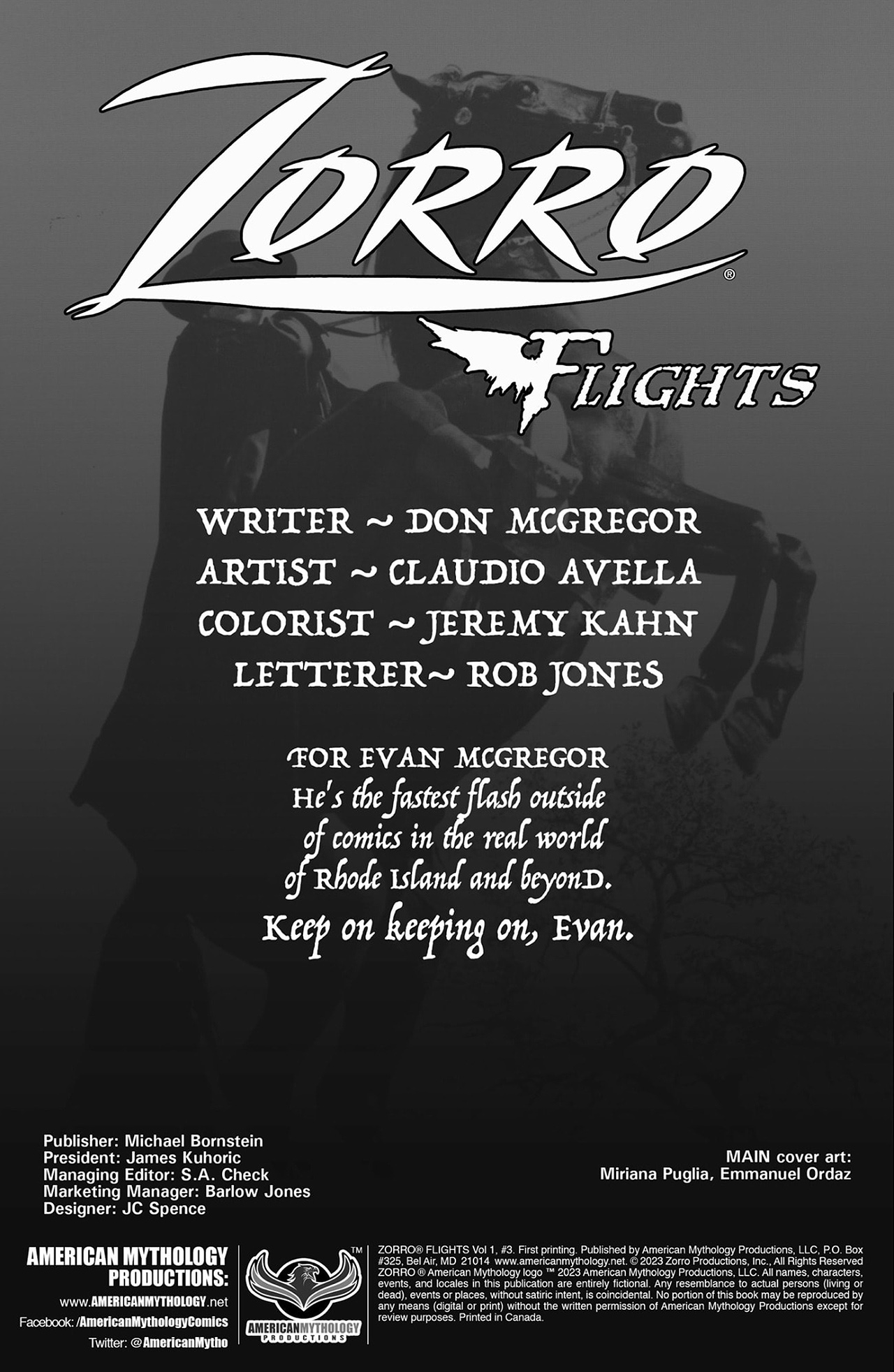 Zorro Flights (2021-) issue 3 - Page 2