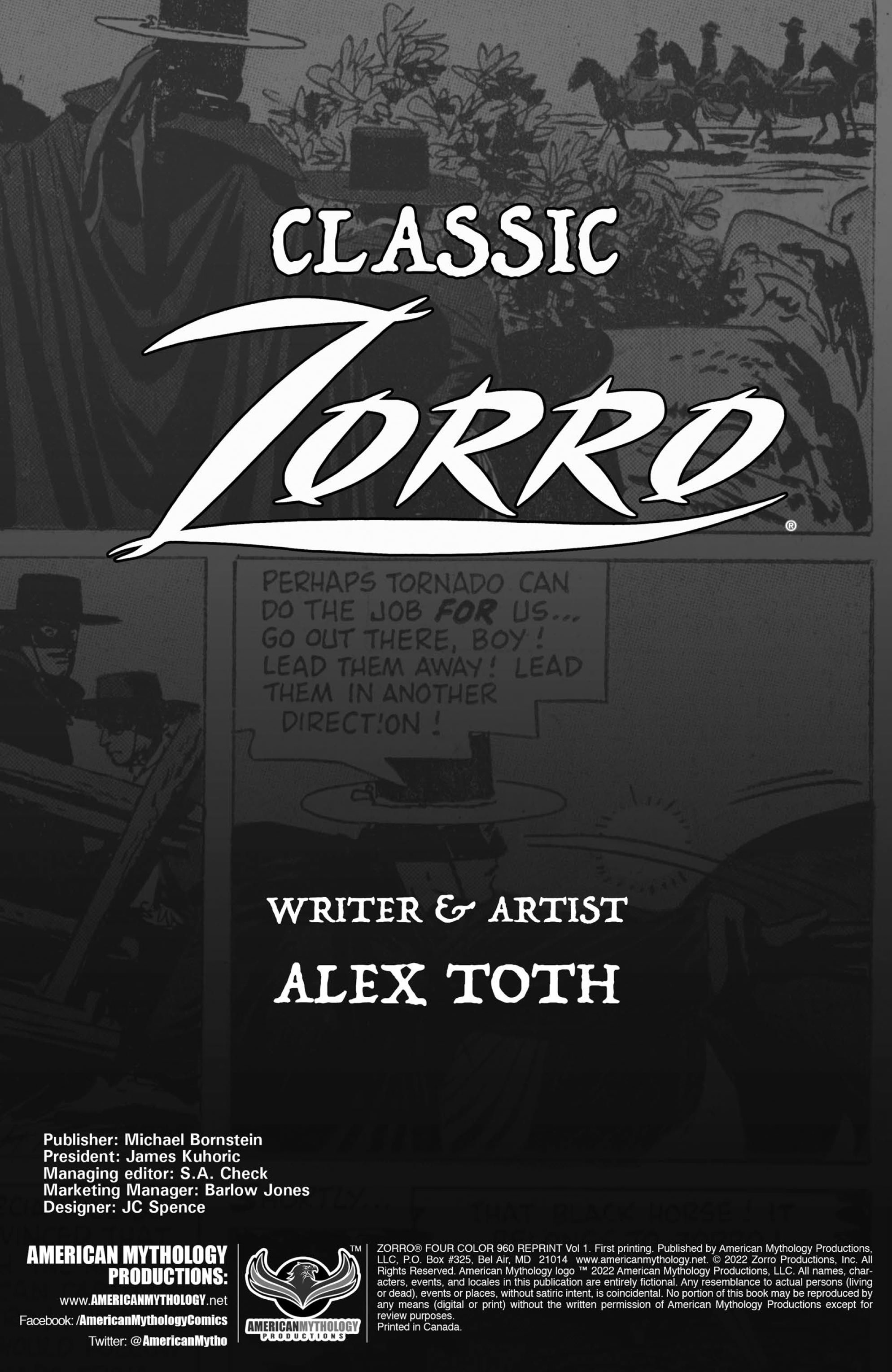 Zorro: Four Color 960 (2022): Chapter Reprint - Page 2