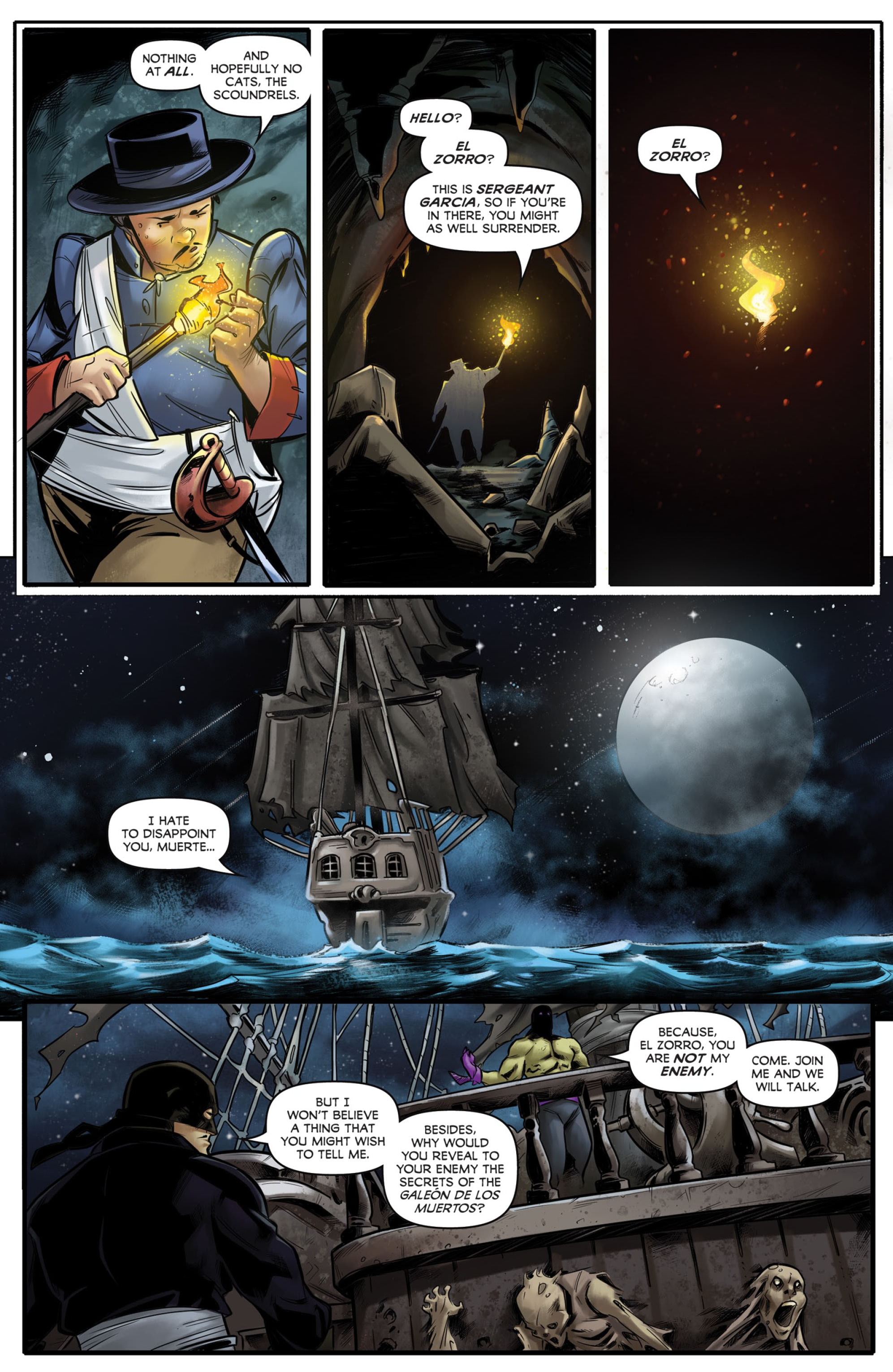 Zorro: Galleon Of the Dead (2020-): Chapter 3 - Page 4