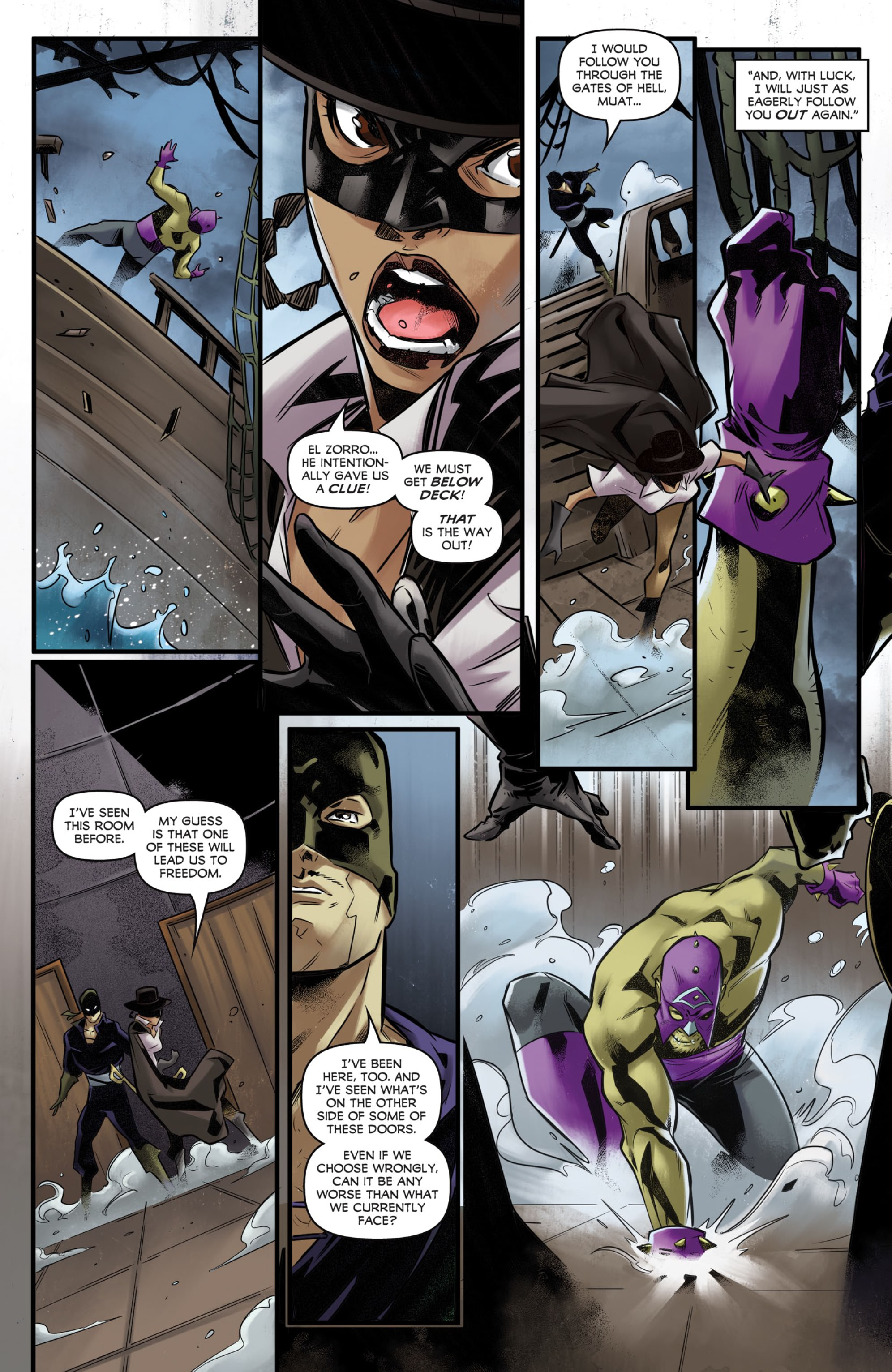 Zorro: Galleon Of the Dead (2020-) issue 4 - Page 6