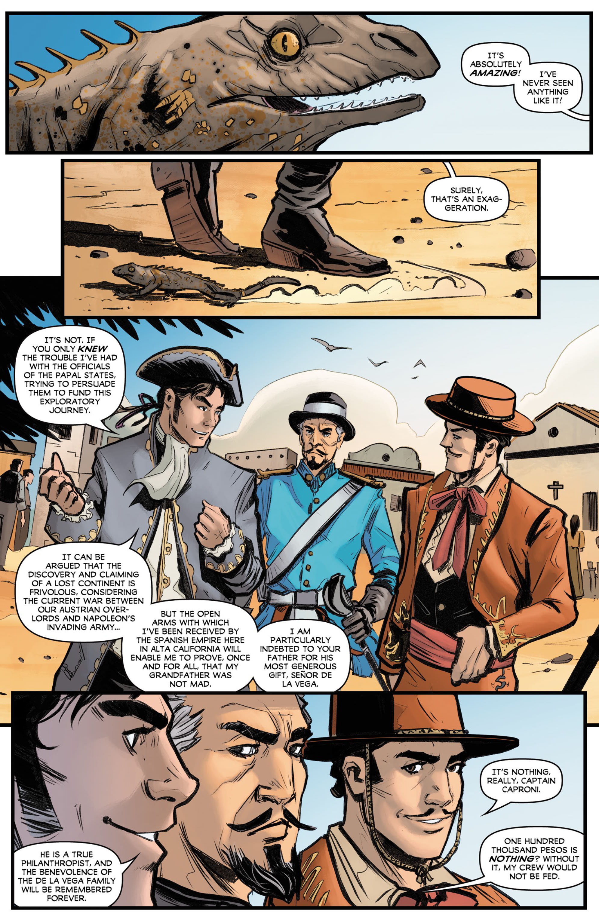 Zorro in the Land That Time Forgot (2020-): Chapter 1 - Page 3