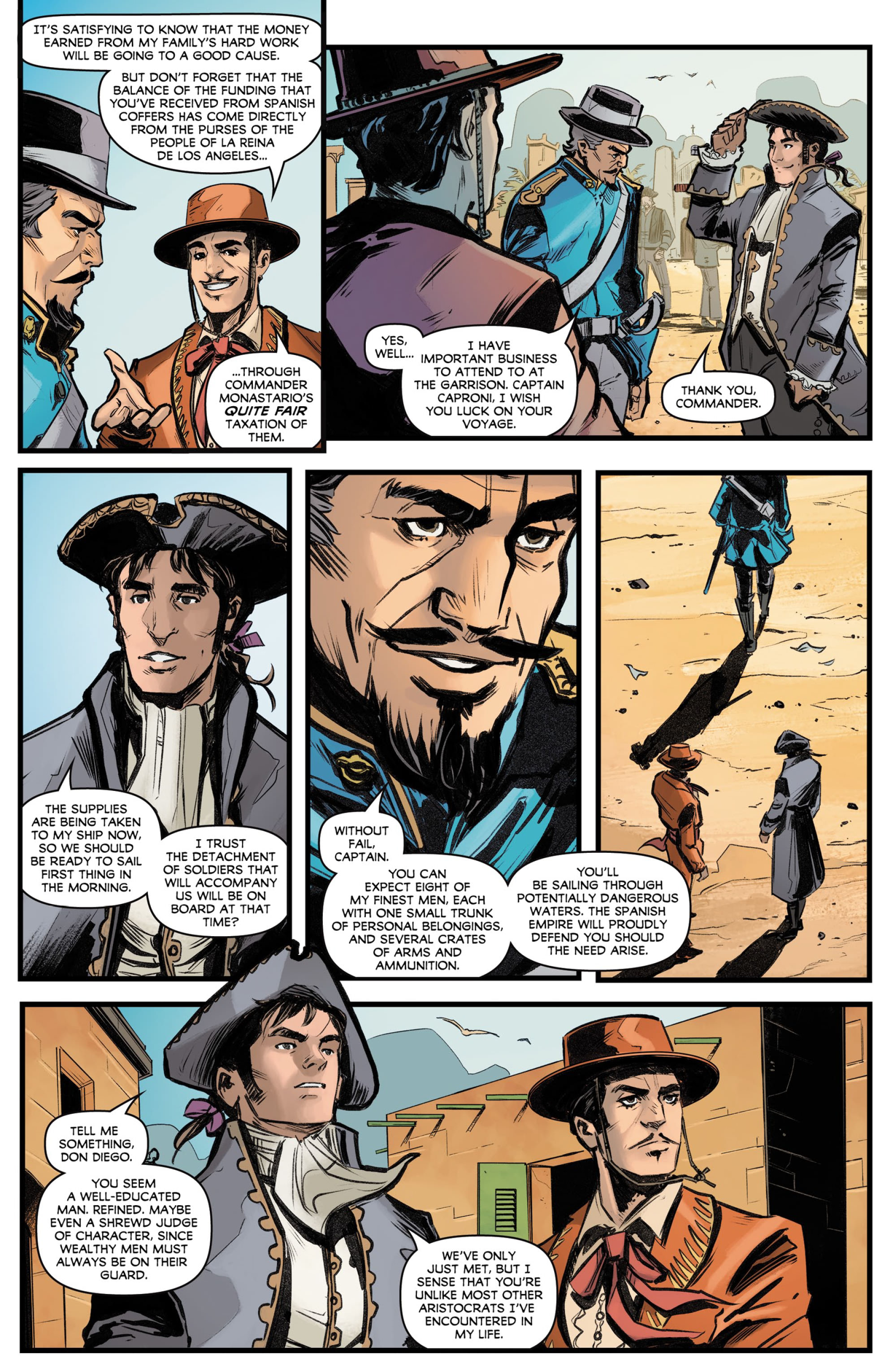 Zorro in the Land That Time Forgot (2020-): Chapter 1 - Page 4