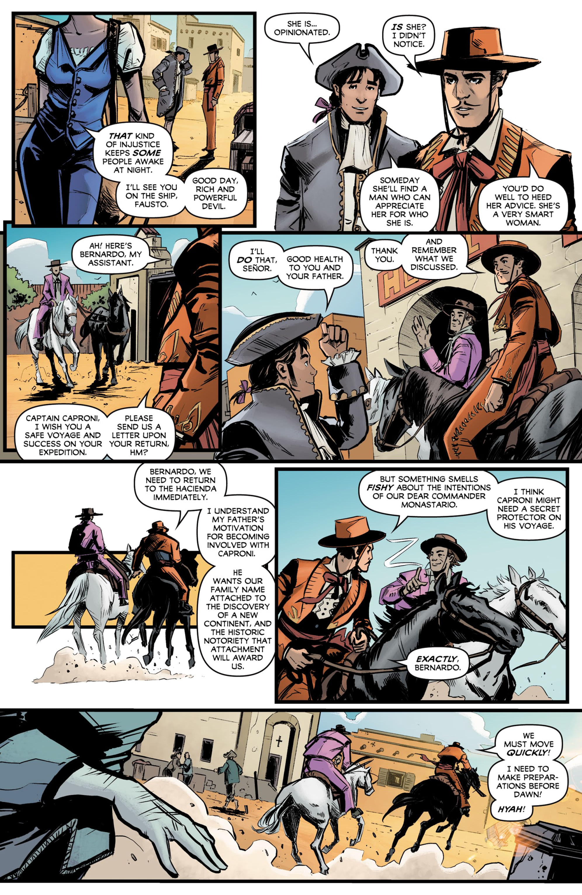 Zorro in the Land That Time Forgot (2020-) issue 1 - Page 7