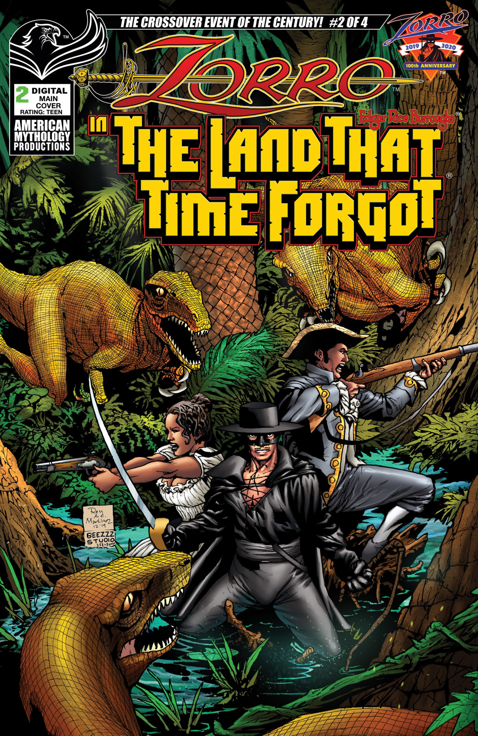 Zorro in the Land That Time Forgot (2020-): Chapter 2 - Page 1