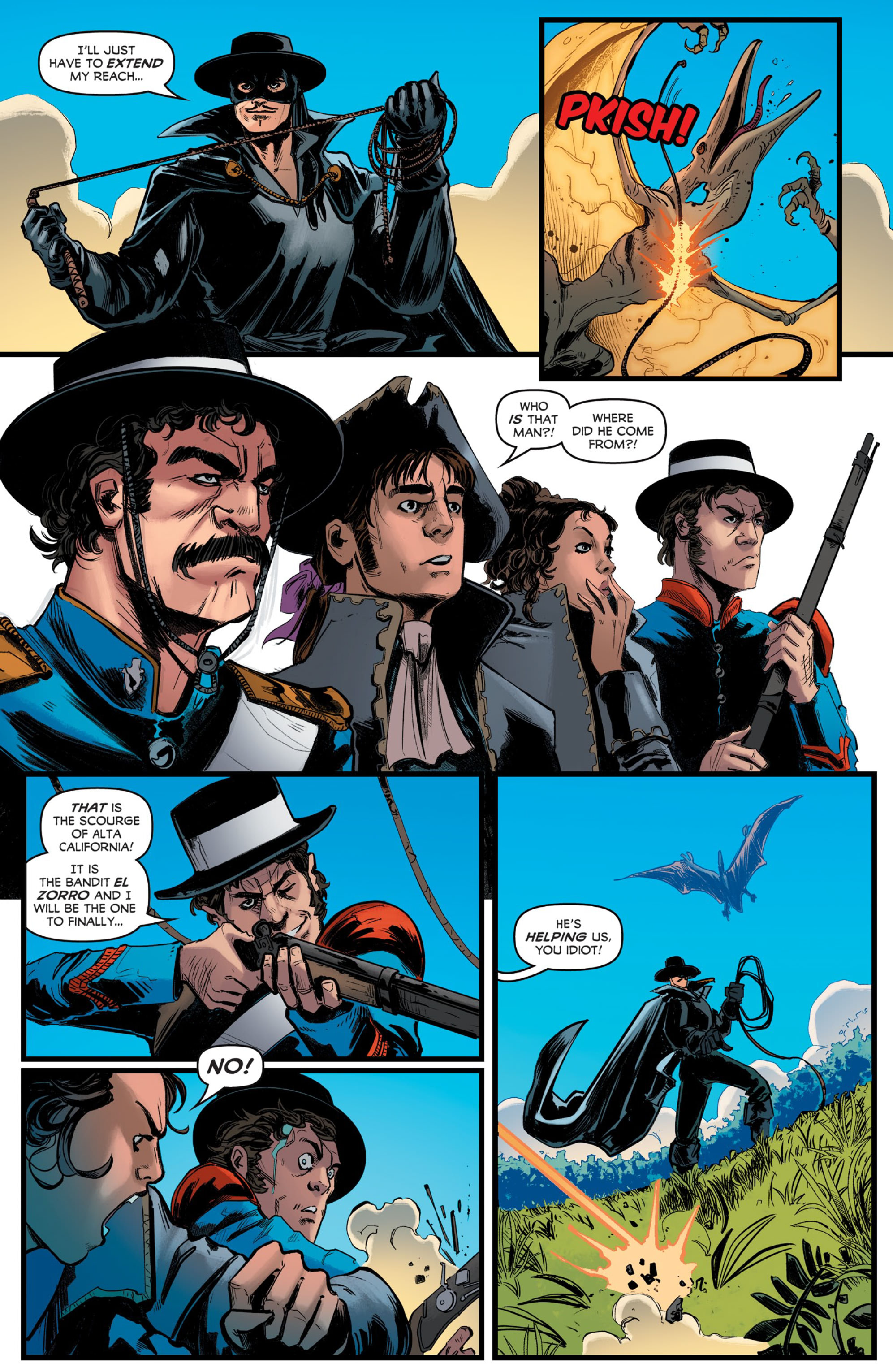 Zorro in the Land That Time Forgot (2020-): Chapter 2 - Page 4