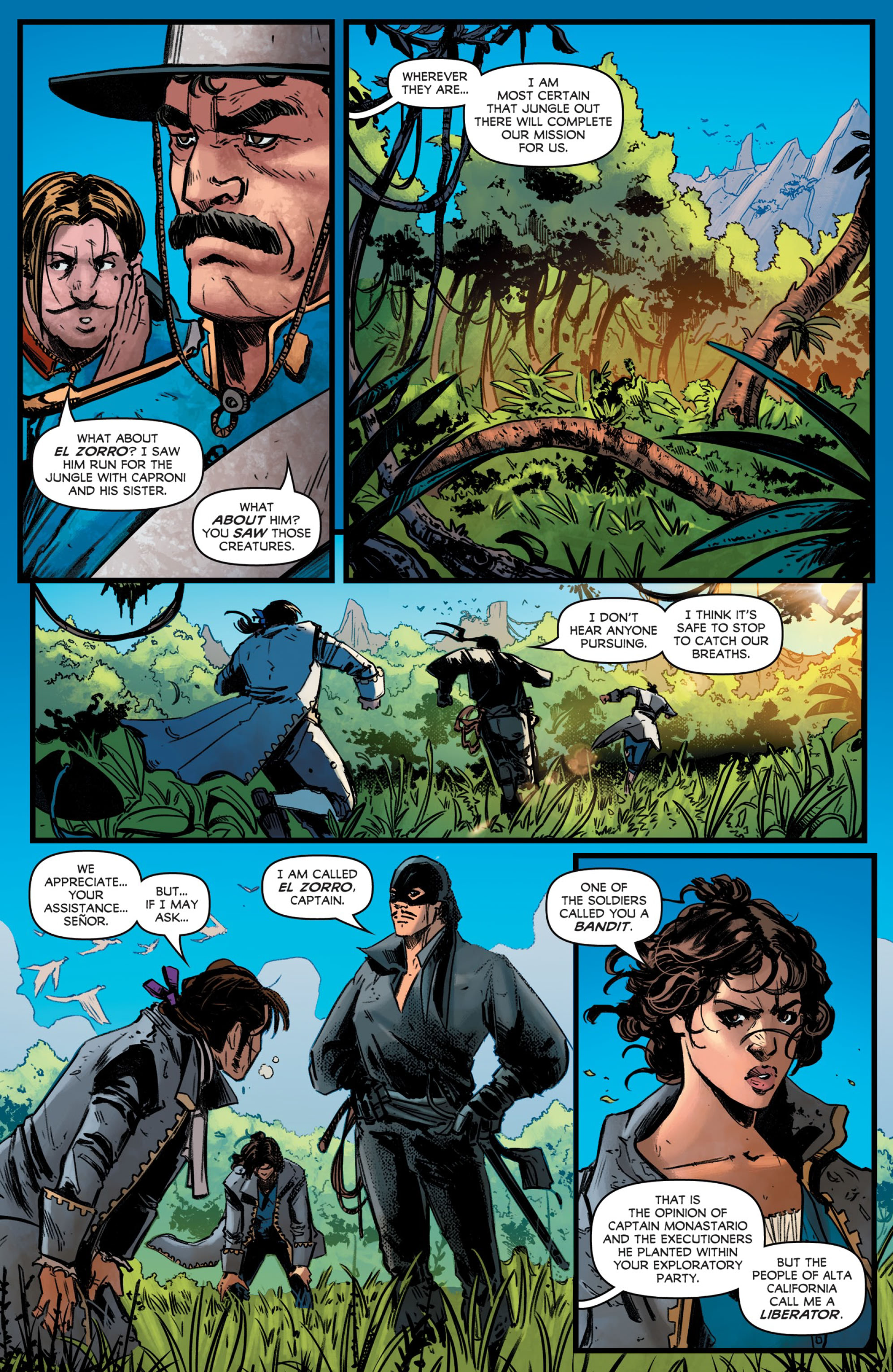 Zorro in the Land That Time Forgot (2020-) issue 2 - Page 11