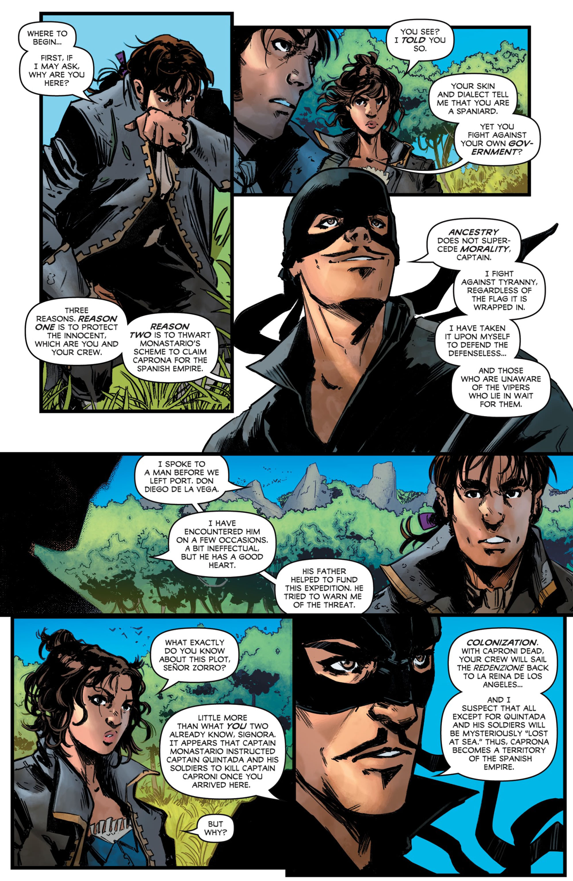 Zorro in the Land That Time Forgot (2020-) issue 2 - Page 12